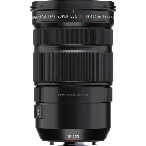 Lente Fujifilm XF 18-120mm f/4 LM PZ WR con Accesorios