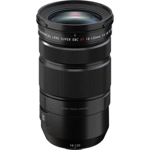 Lente Fujifilm XF 18-120mm f/4 LM PZ WR con Accesorios
