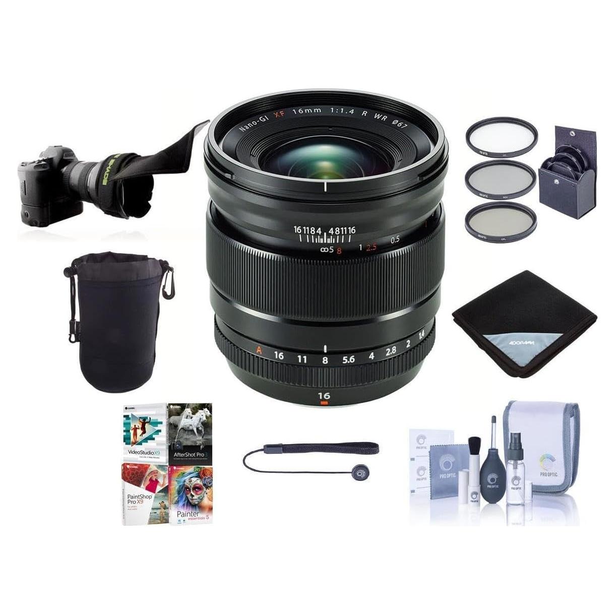 Lente Fujifilm XF 16-55mm F2.8 R LM WR Resistente al Agua