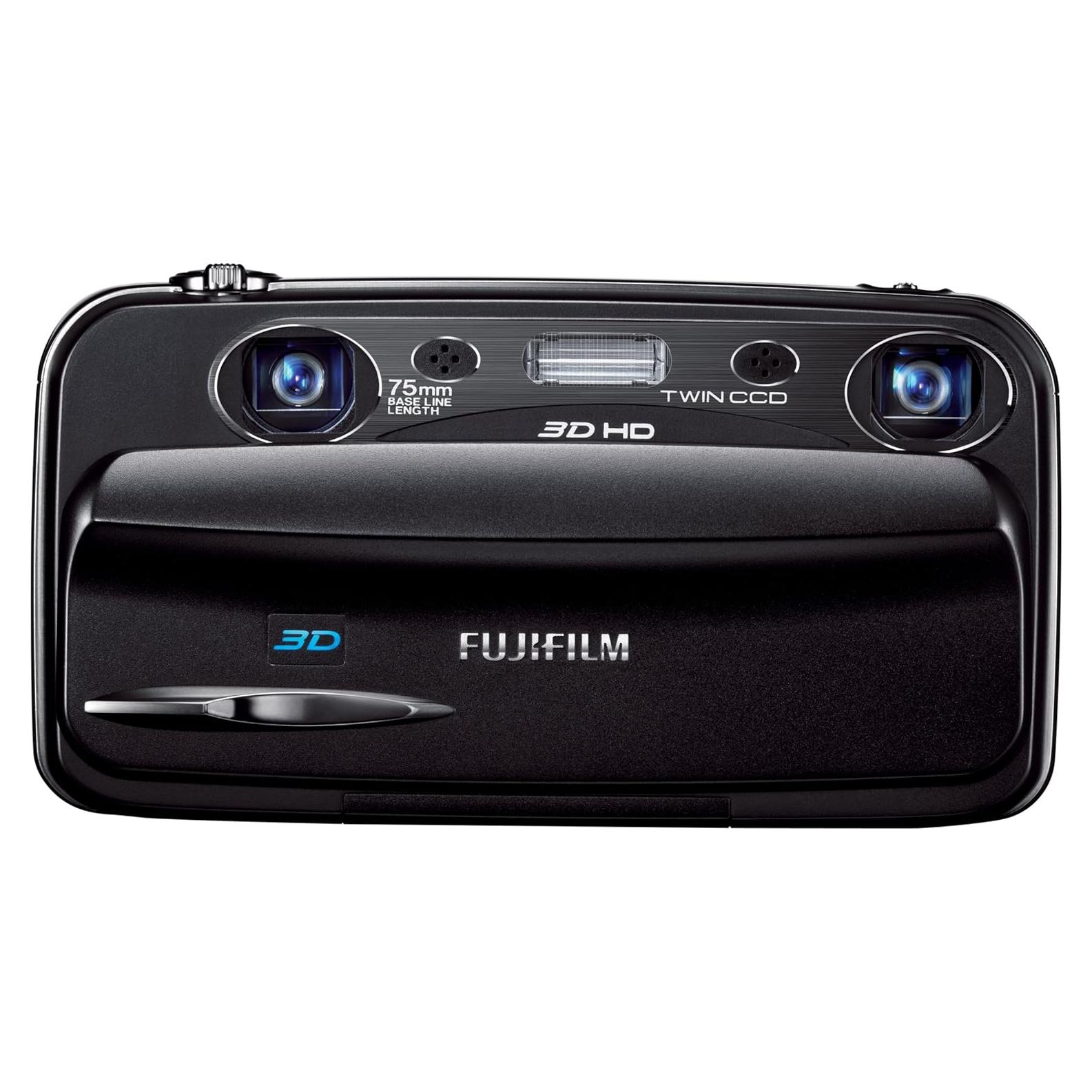 Fujifilm FinePix Real 3D W3 10MP Digital Camera with 3X Optical Zoom-Black