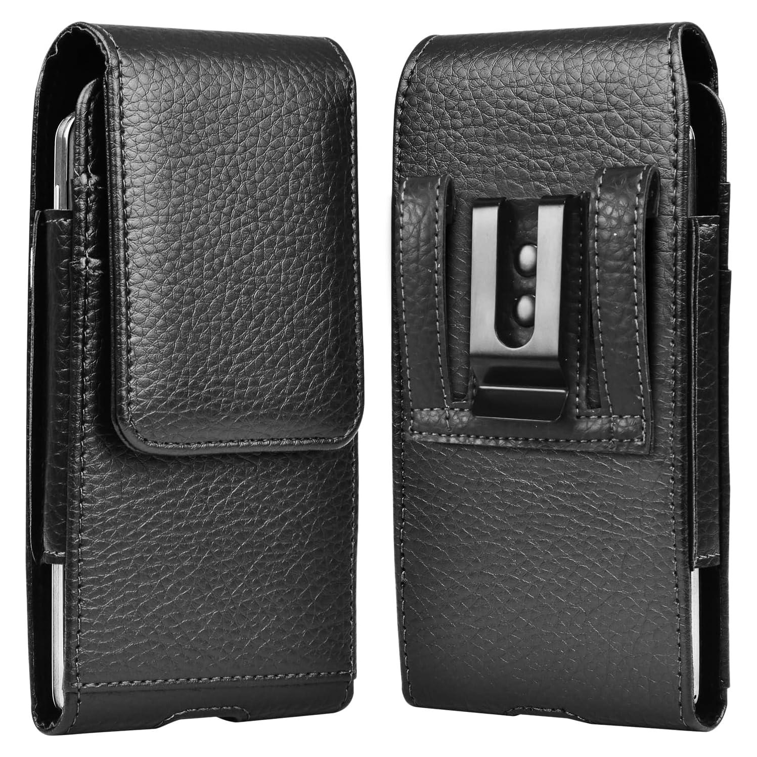 Funda de cuero Takfox para Samsung Galaxy S25 Ultra con clip