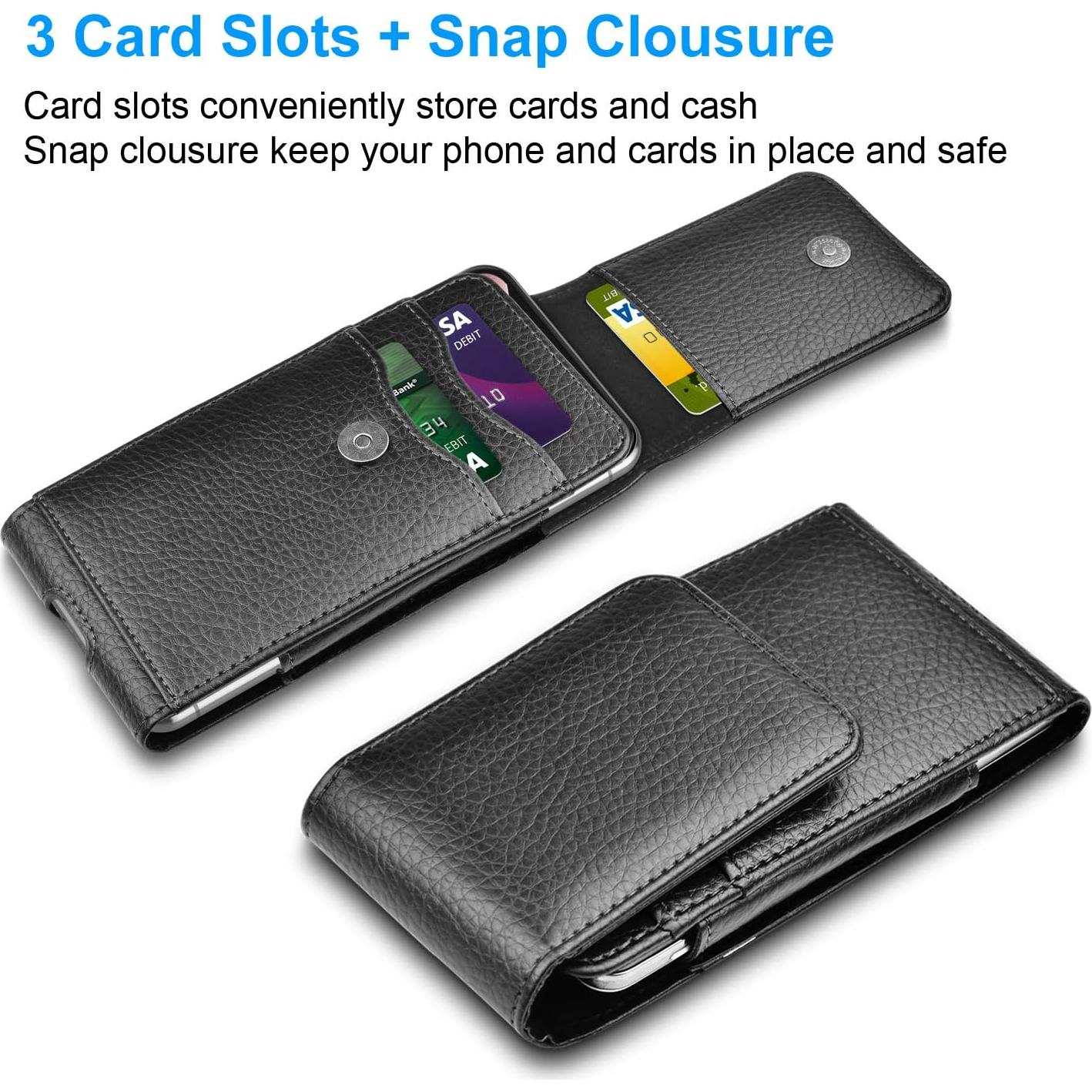 Funda de cuero Takfox para Samsung Galaxy S25 Ultra con clip