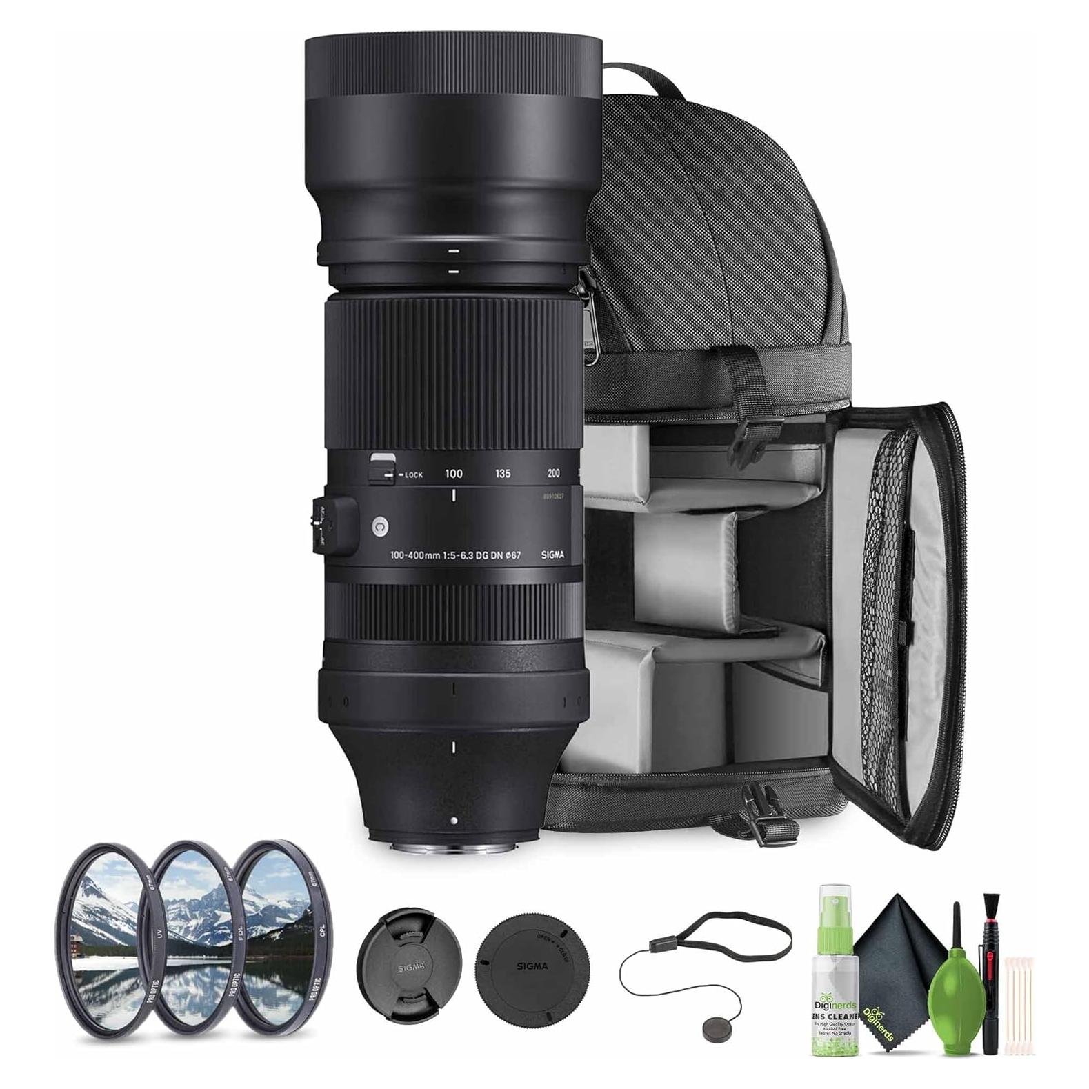 Lente Sigma 100-400mm f/5-6.3 DG DN OS para FUJIFILM X
