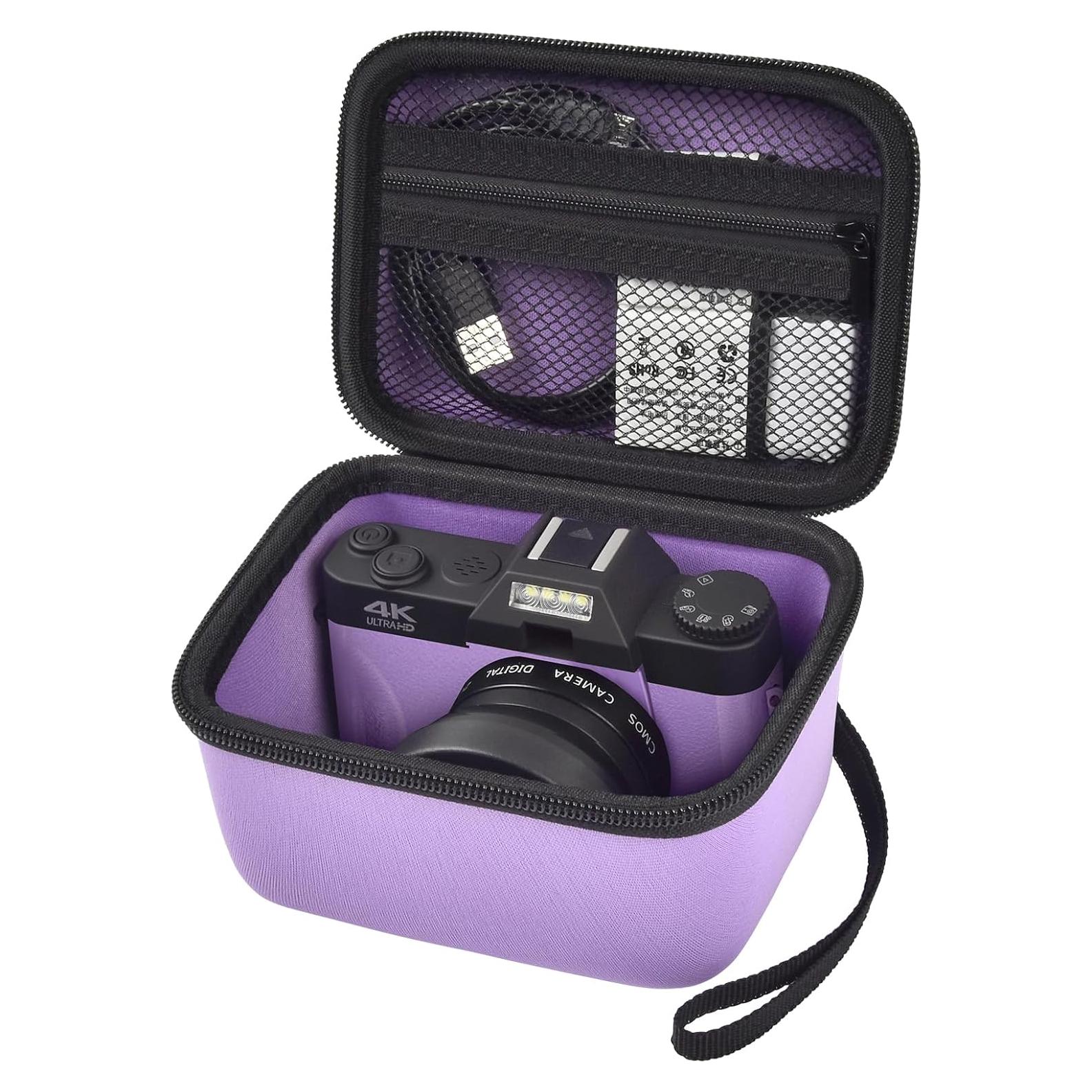 Funda para cámara de vlogging 4K SuperiorTek - Morado