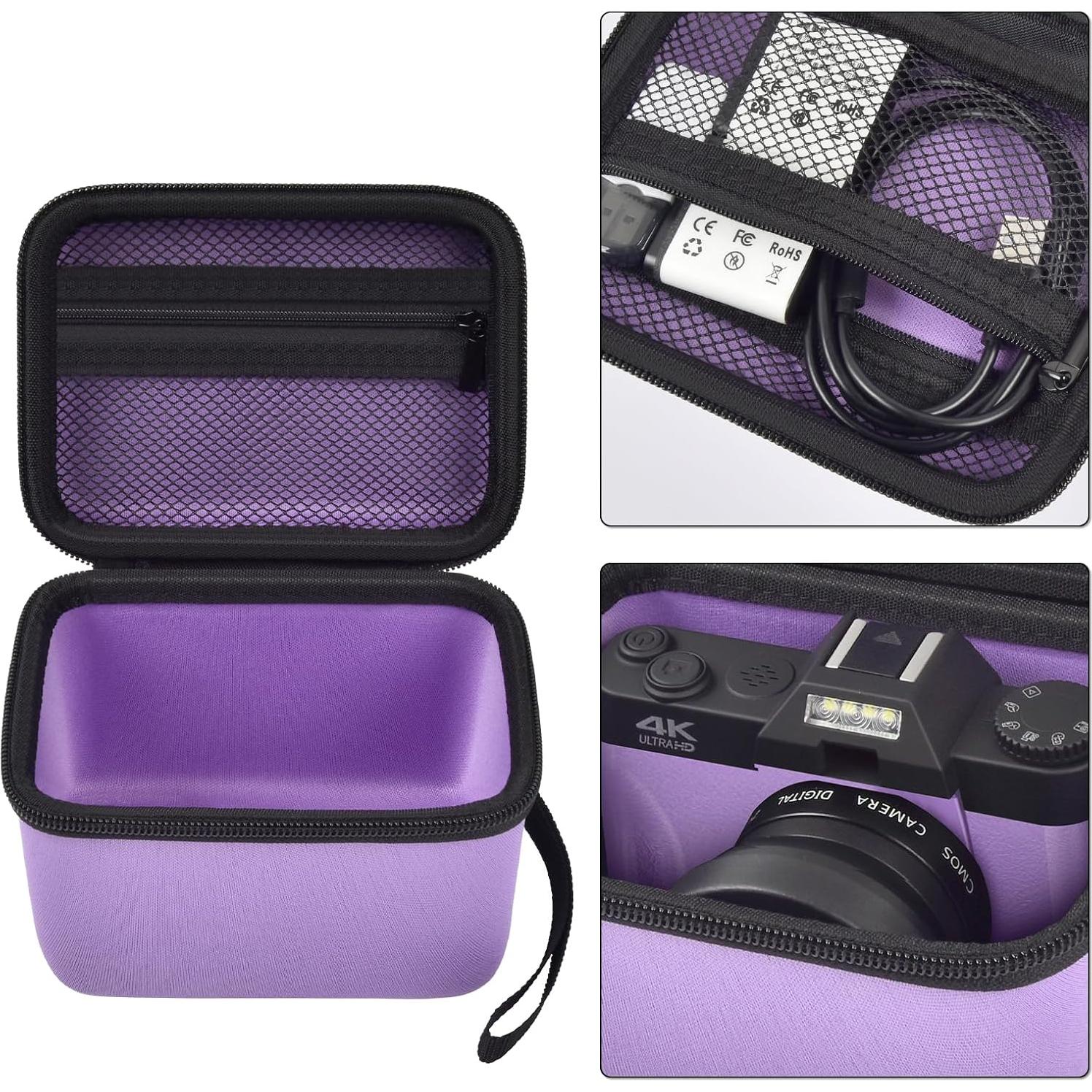 Funda para cámara de vlogging 4K SuperiorTek - Morado