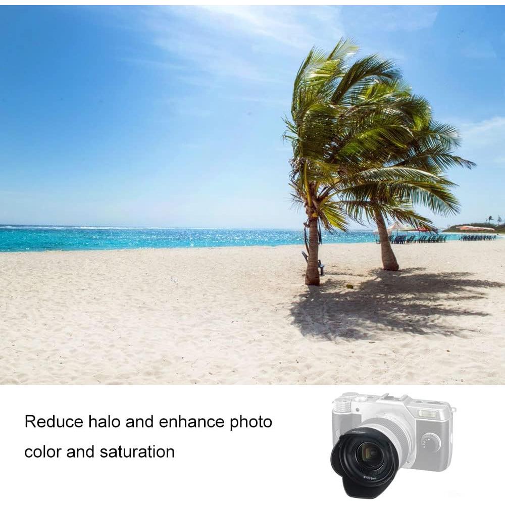 Capucha de Lente PH-SBA 40.5mm LINGO para Pentax SMC 5-15mm