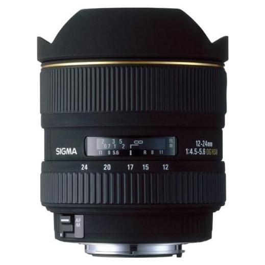 Lente Zoom Ultra Gran Angular Sigma 12-24mm f/4.5-5.6 para SLR
