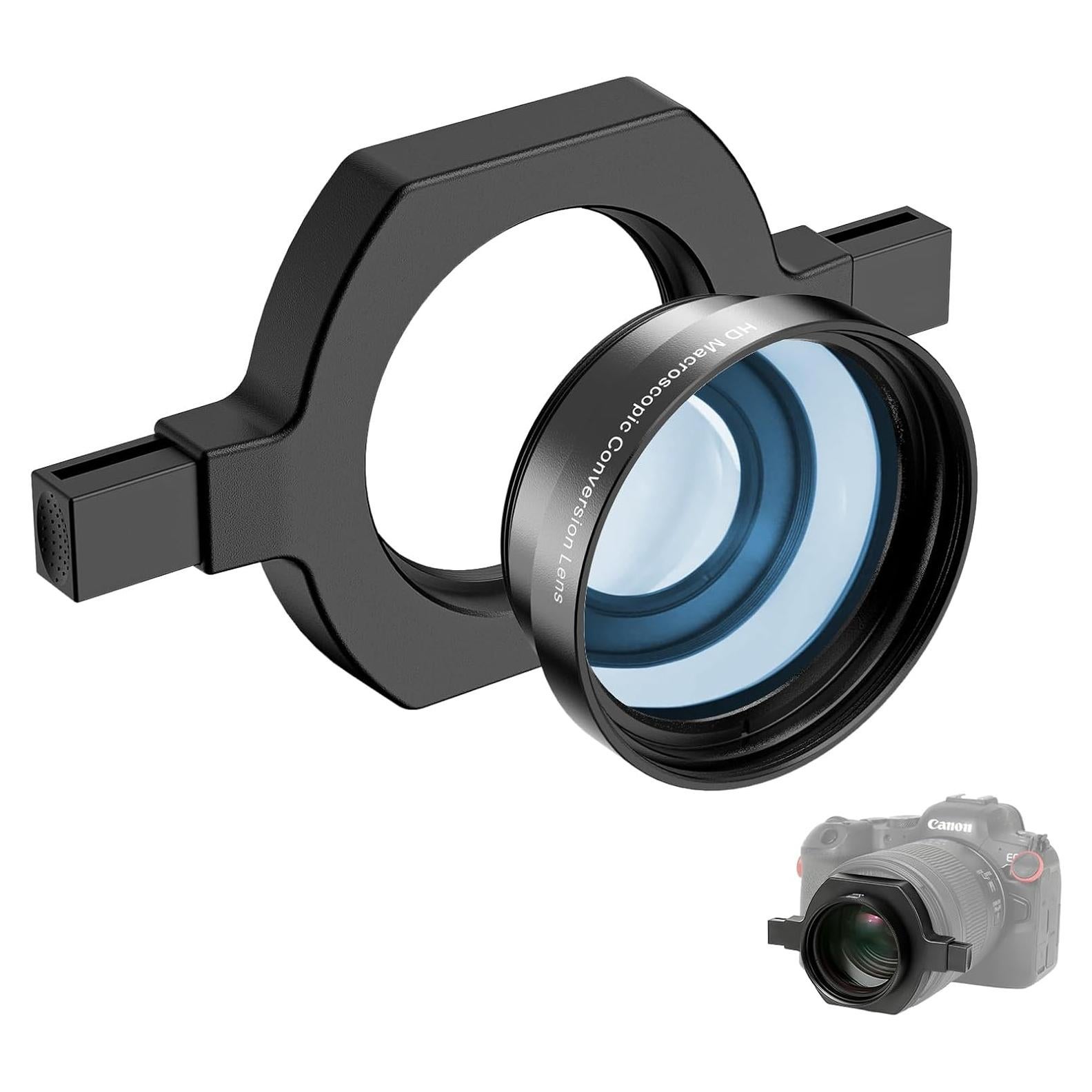 Lente Macro Universal EooEye 38-52mm + Limpiador y Paño