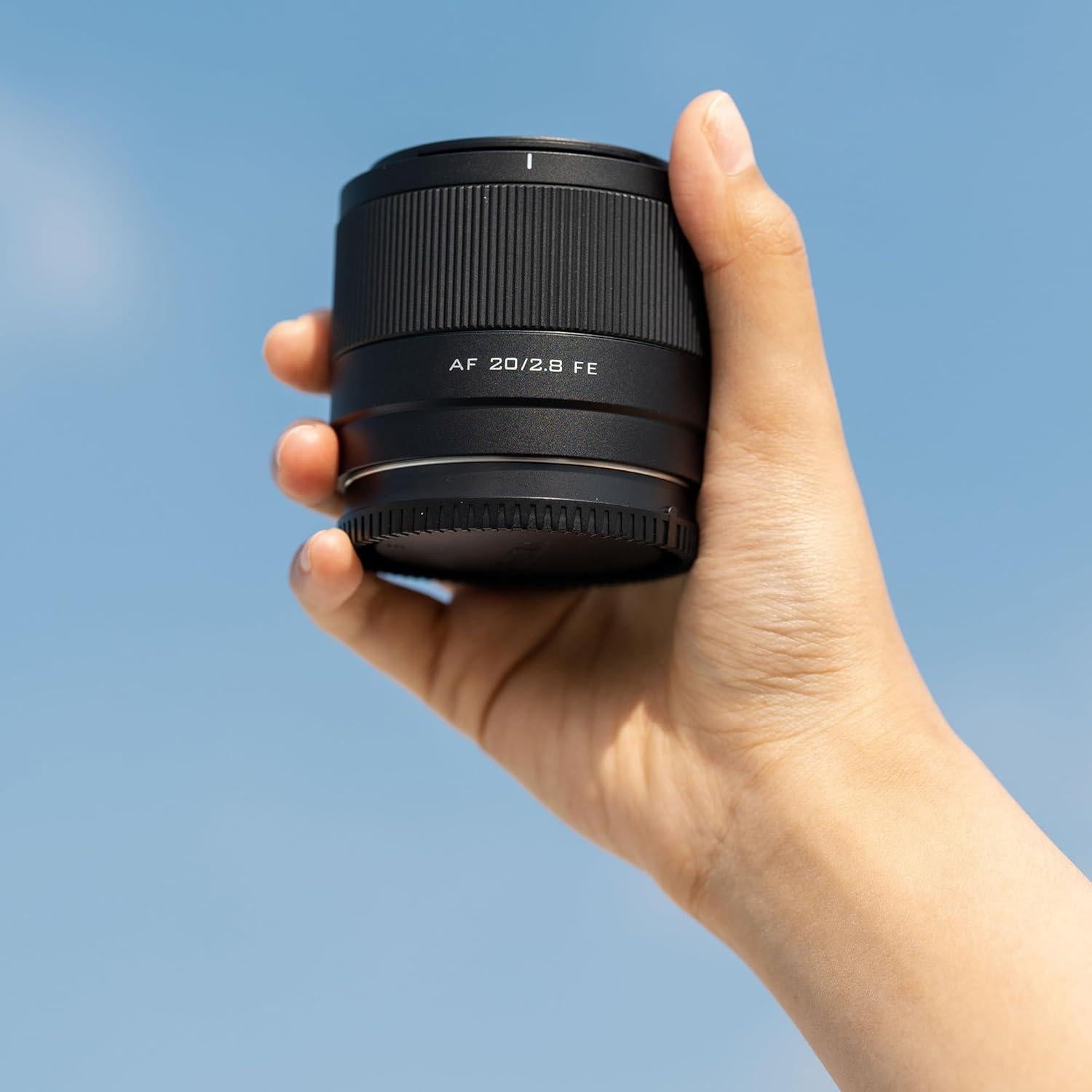 Lente VILTROX 20mm f2.8 FE para cámaras Sony - Ultra Gran Angular