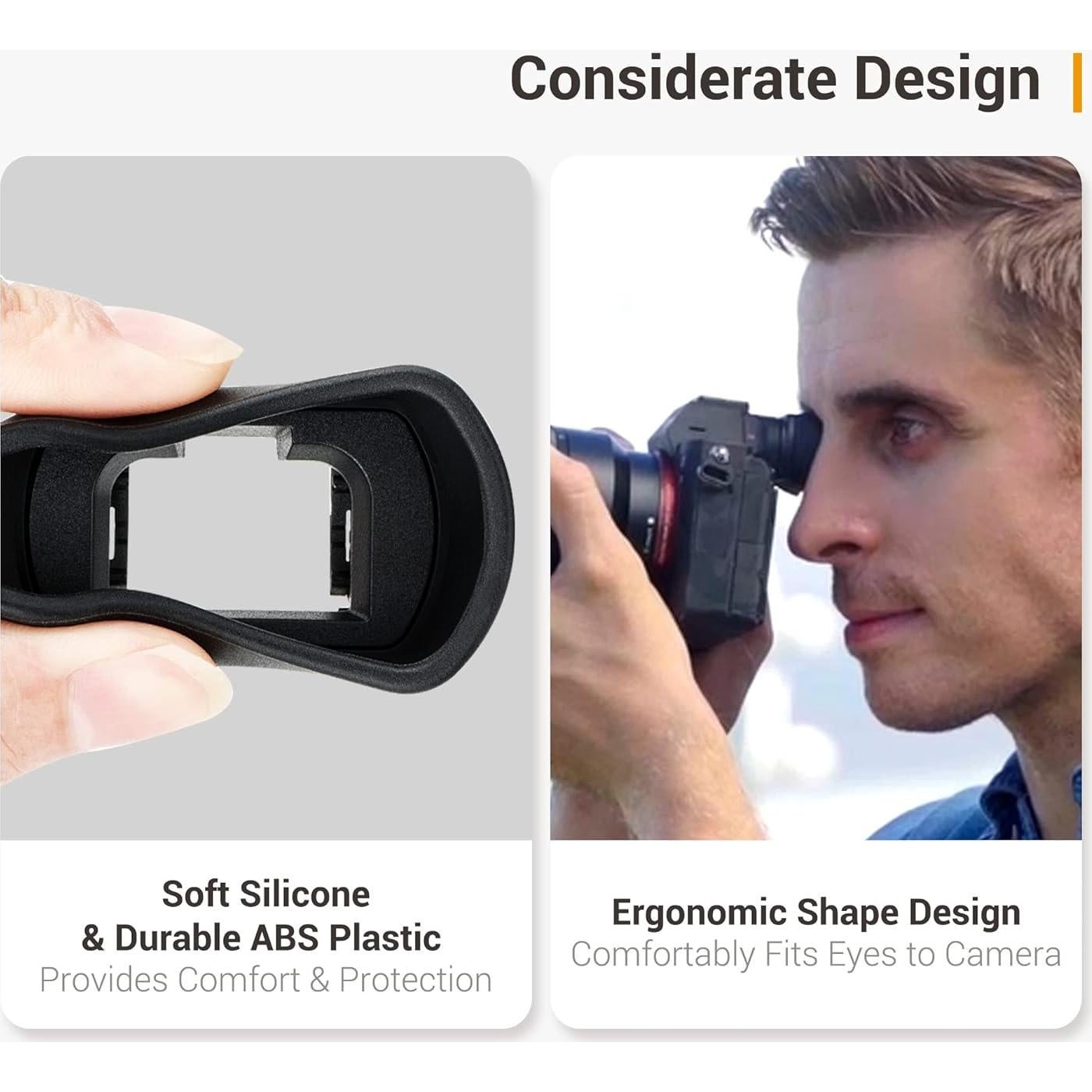 Copa ocular de silicona para visor Sony A7RIV A7RIII A7III A7SII