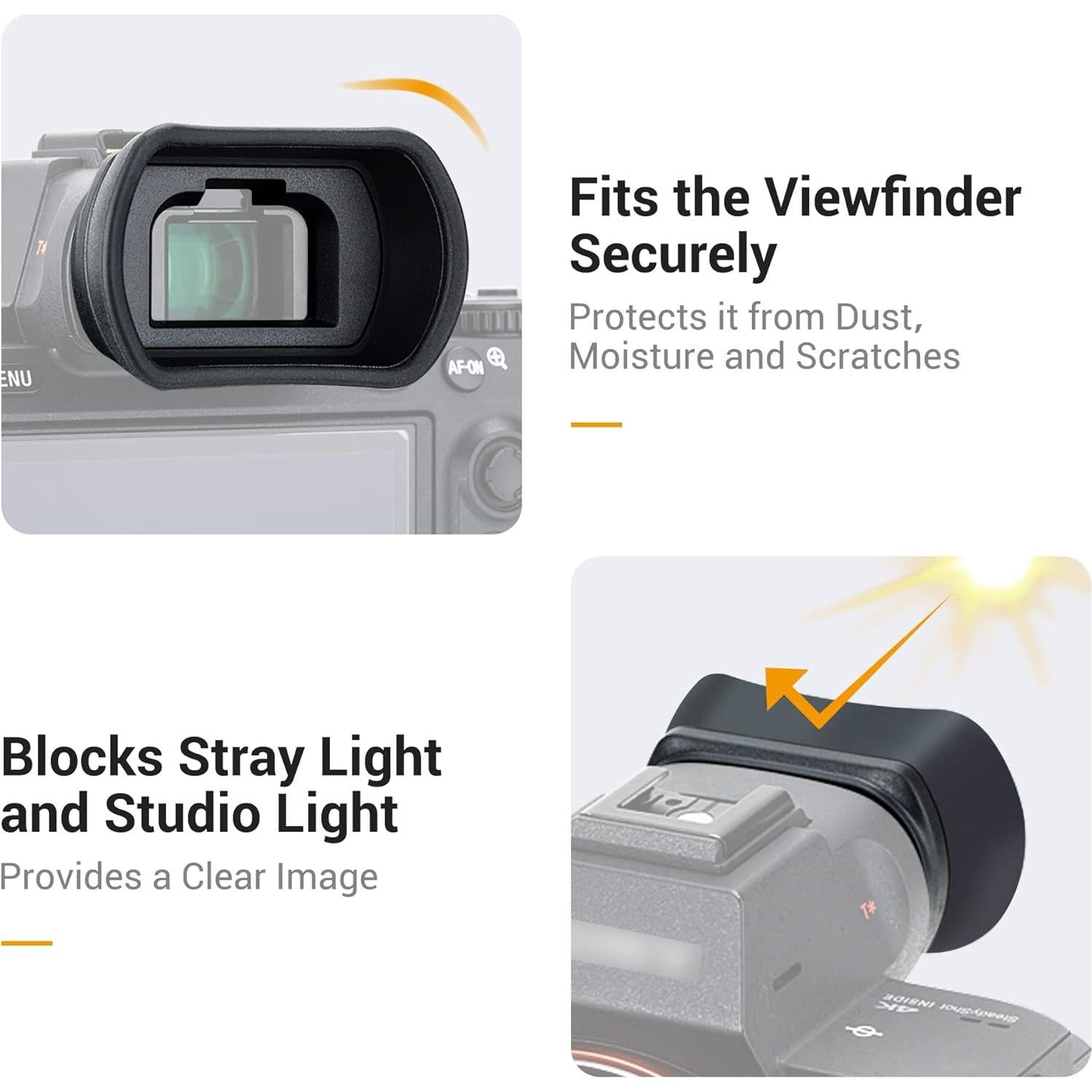 Copa ocular de silicona para visor Sony A7RIV A7RIII A7III A7SII