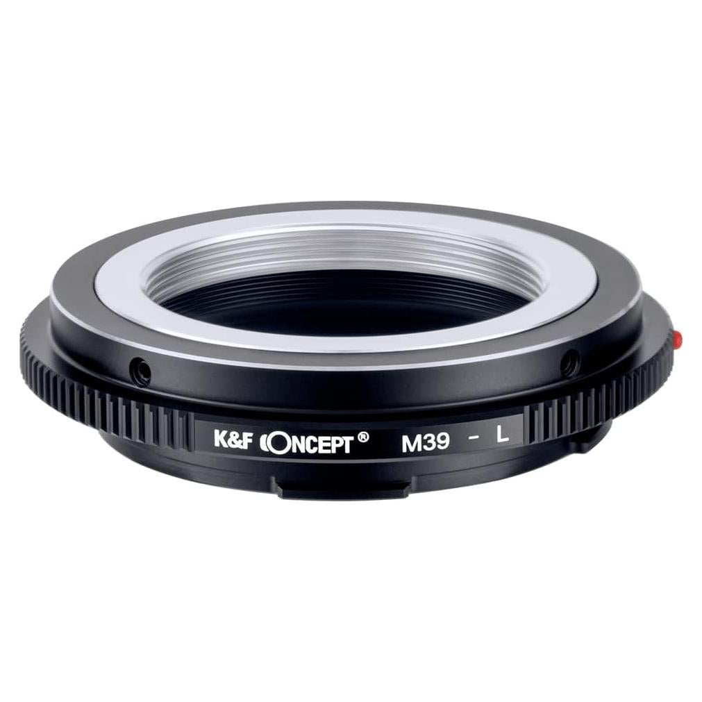 Adaptador de Montura K&F Concept M39 a L para Cámaras Sin Espejo