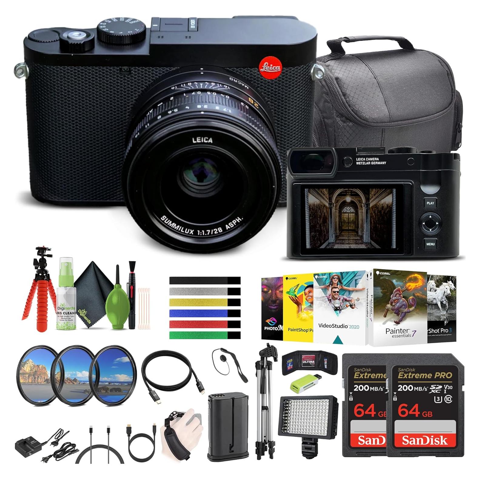 Cámara Digital Compacta Leica Q3 60MP 28mm f/1.7 Video 8K