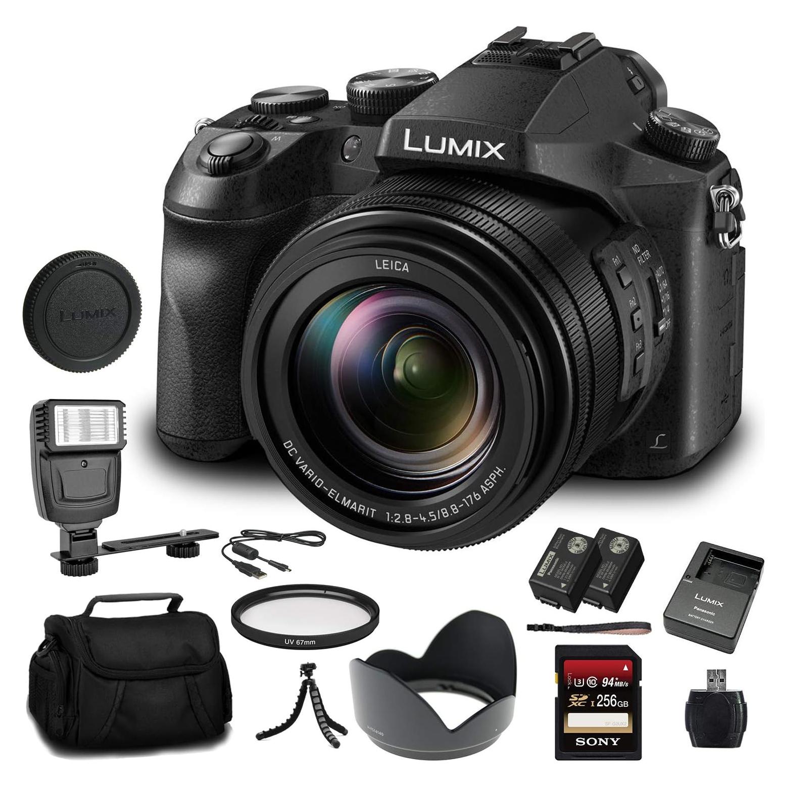 Cámara Digital Panasonic Lumix DMC-FZ2500 + Accesorios