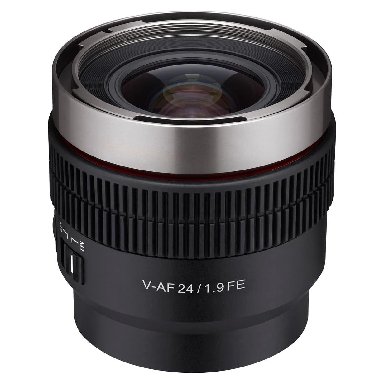 Lente Cine Gran Angular Samyang V-AF 24mm T1.9 para Sony E