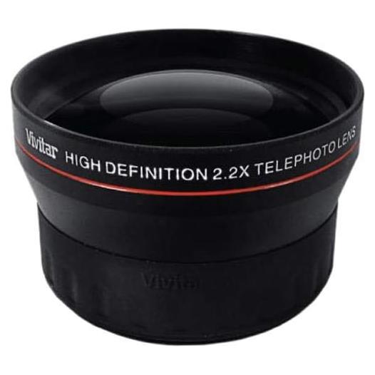 Lente Telefoto Profesional Vivitar 58mm 2x para Cámaras