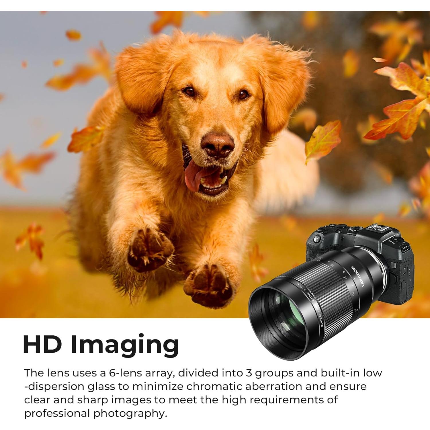 Lente Reflex Telefoto Lightdow 240mm F5.6 para Nikon