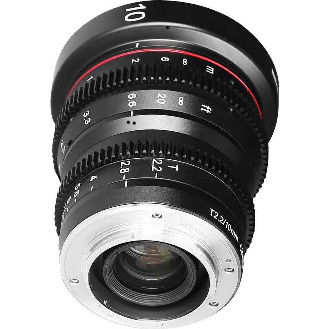 Lente Cine Meike 10mm T2.2 Micro Cuatro Tercios 0.78kg