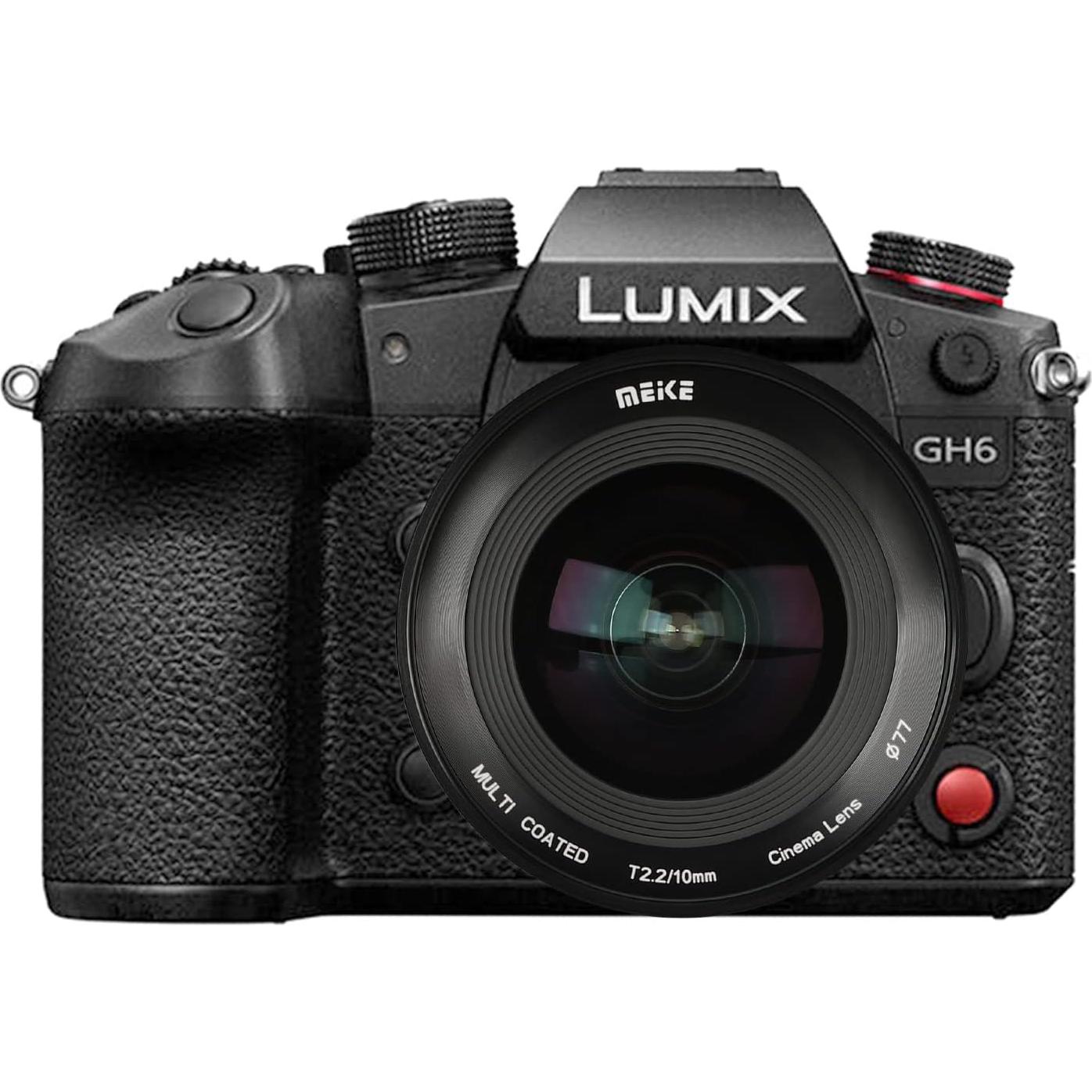 Lente Cine Meike 10mm T2.2 Micro Cuatro Tercios 0.78kg