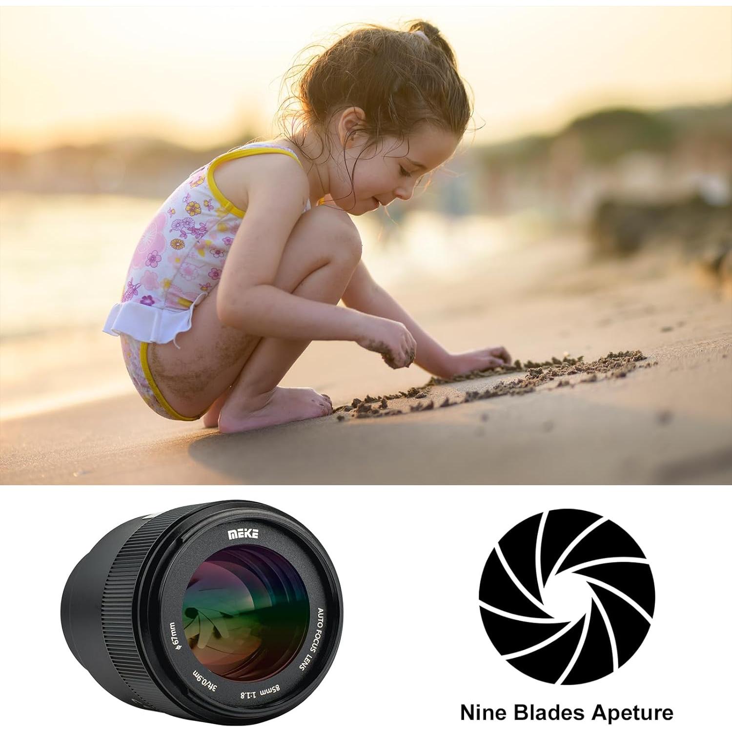 Lente Meike 85mm F1.8 AF para Cámaras Sin Espejo L-Mount