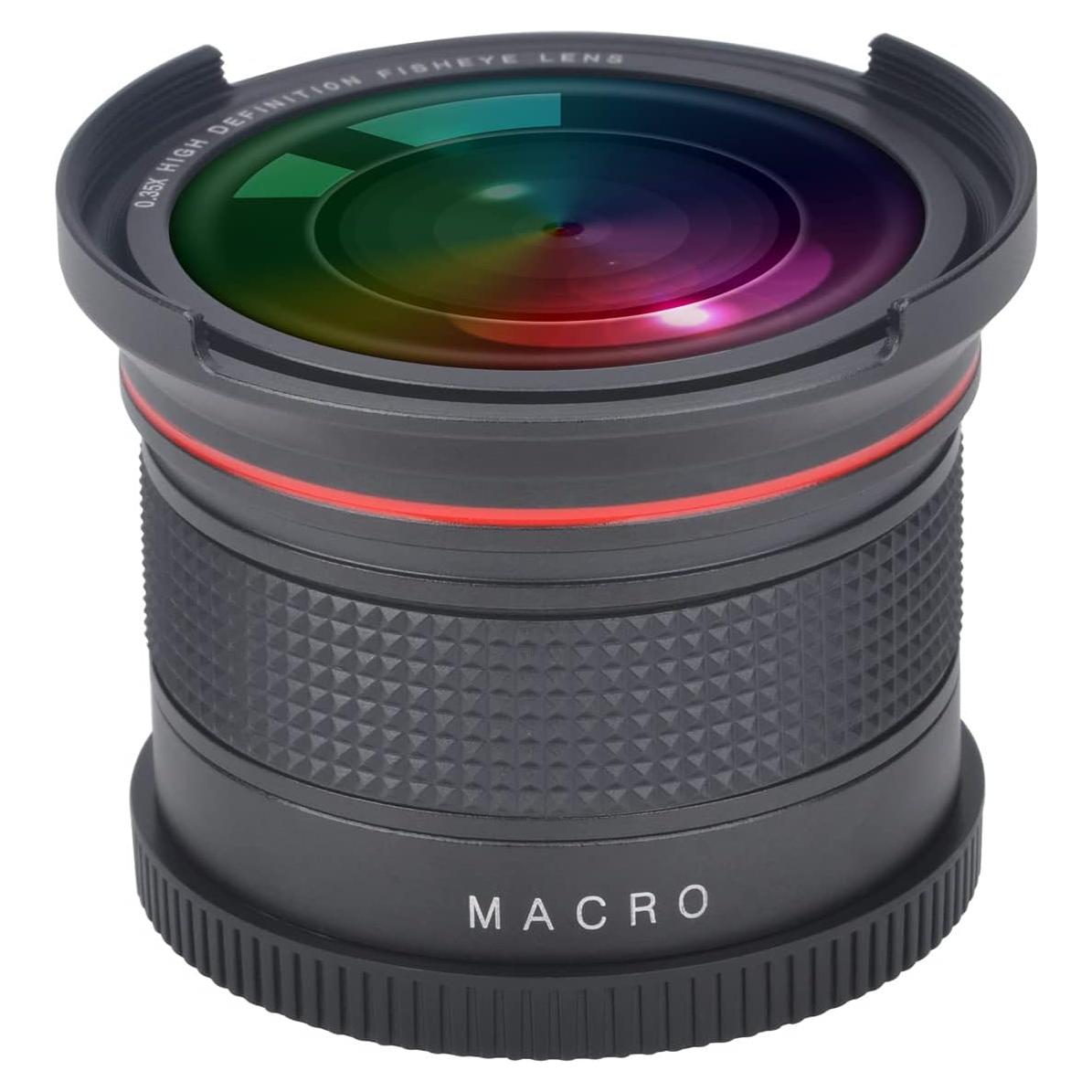 Lente Ojo de Pez Gran Angular 52mm PowerTrust para DSLR Nikon