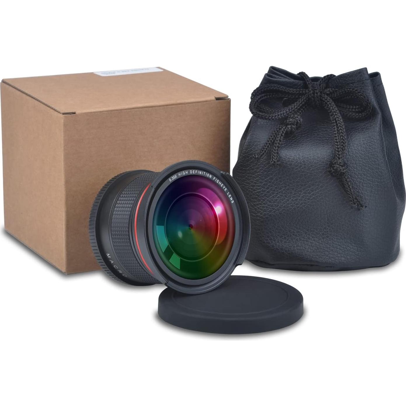 Lente Ojo de Pez Gran Angular 52mm PowerTrust para DSLR Nikon