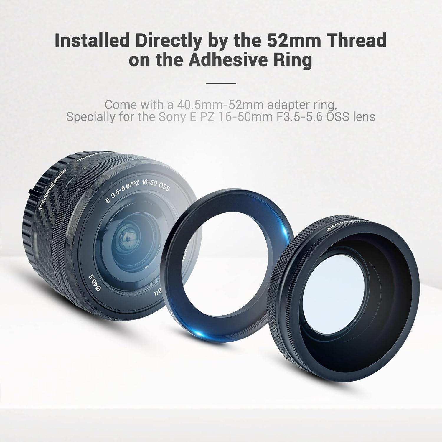 Lente Gran Angular 18mm y Macro 10x PROfezzion para Sony y Canon