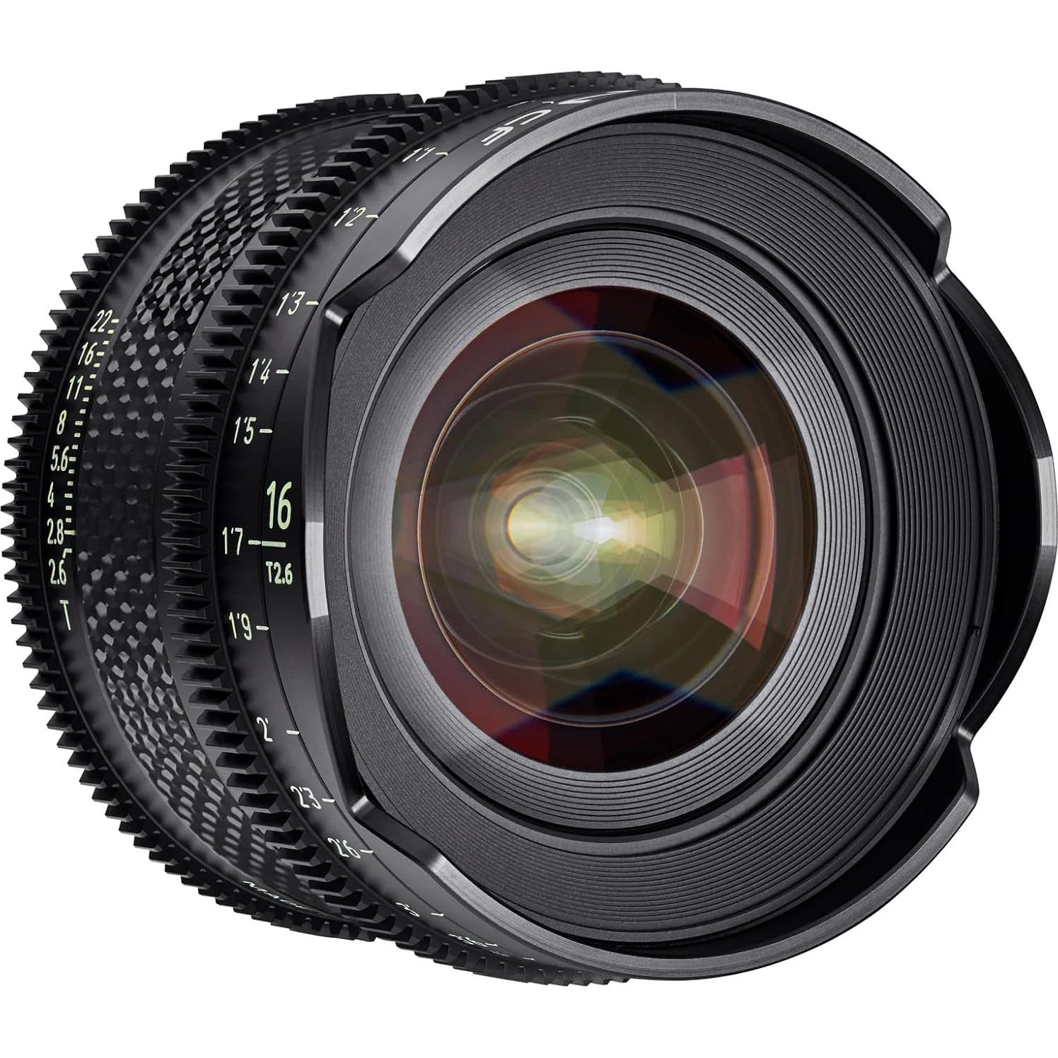 Lente de Cine Rokinon Xeen 50mm T1.5 PL Fibra de Carbono