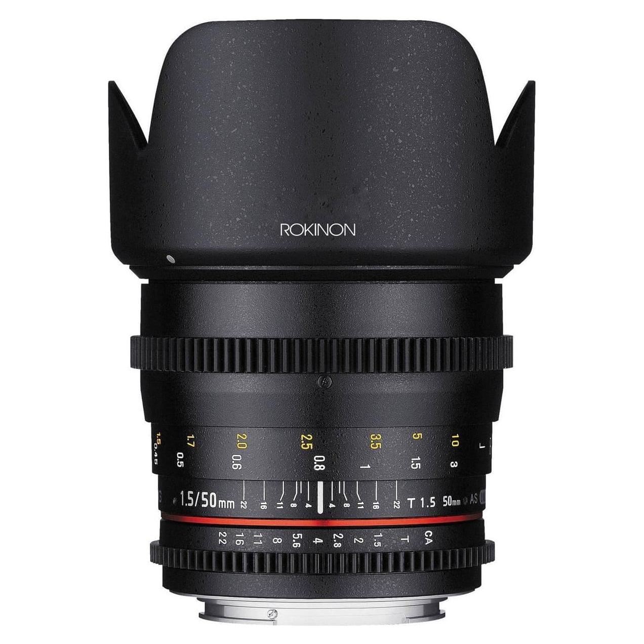 Lente Cine Rokinon 50mm T1.5 DS para Sony E - Enfoque Dual