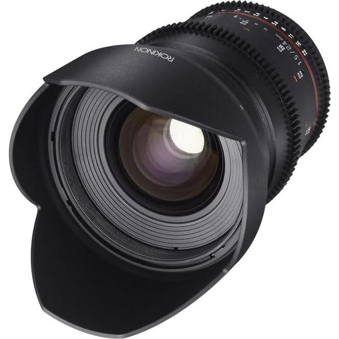 Lente Cine Rokinon 24mm T1.5 para Sony E - Alta Calidad
