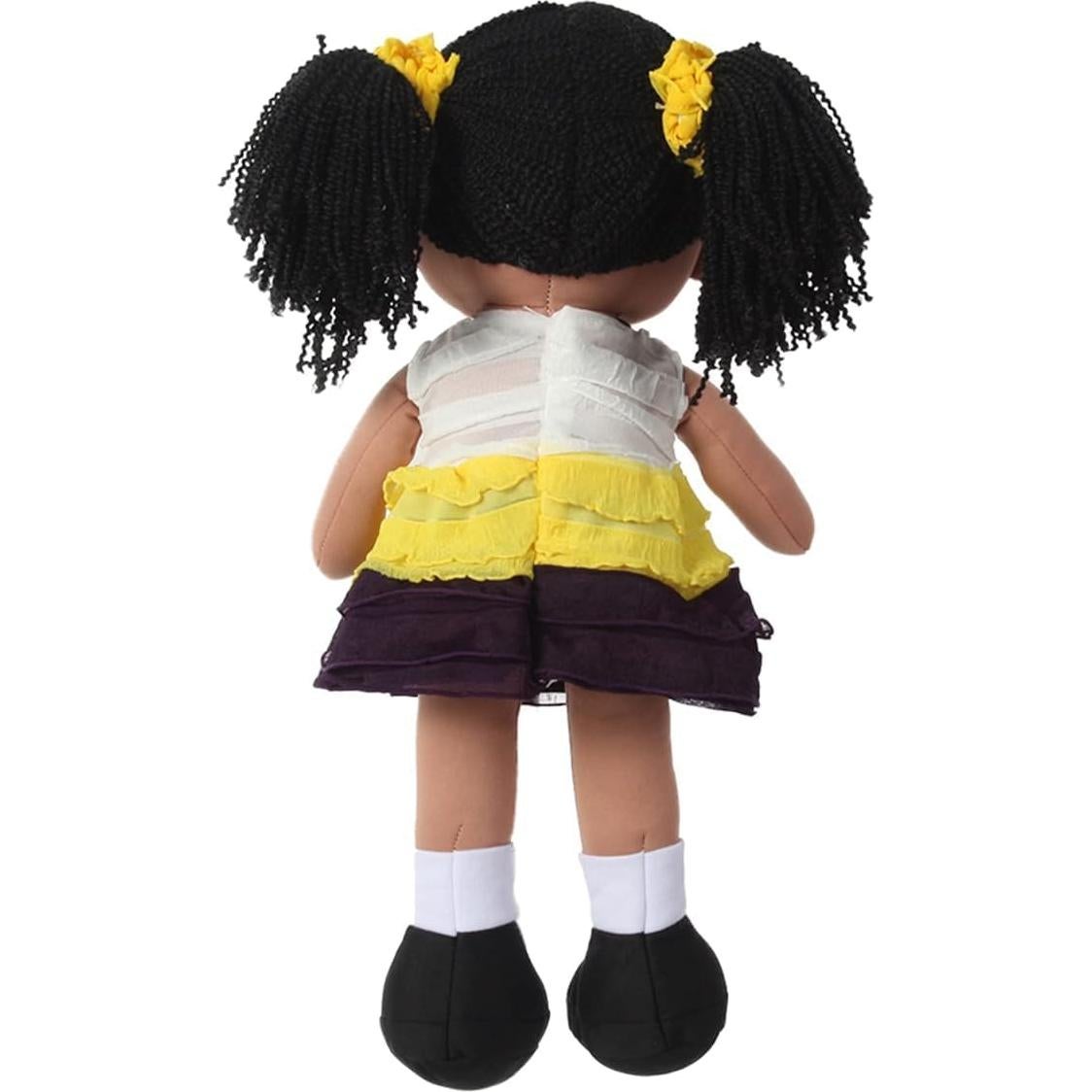 Muñeca de Trapo Personalizada Printualist 40 cm Vestido Amarillo