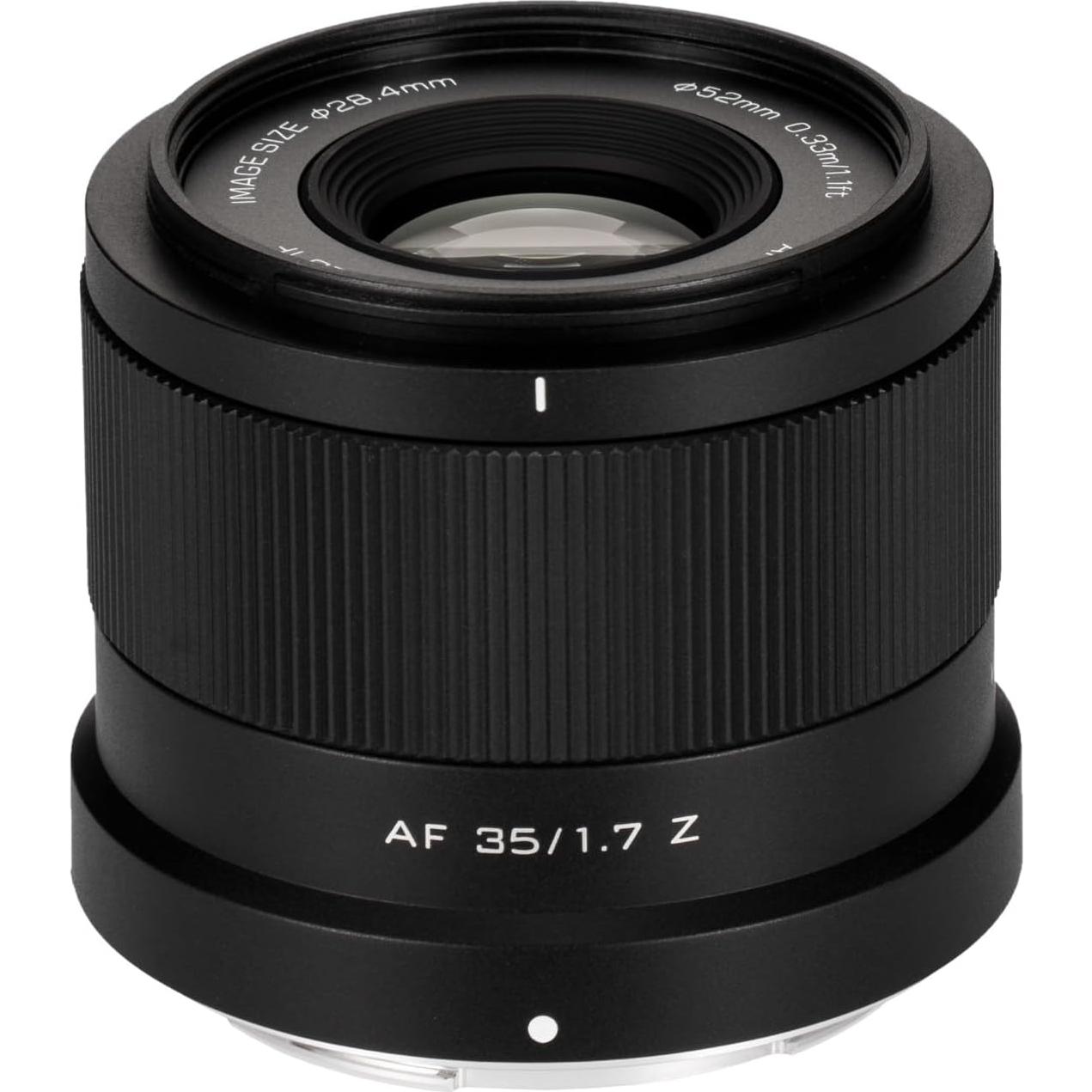 Lente VILTROX 35mm f/1.7 Z para cámaras Nikon Z - Enfoque automático