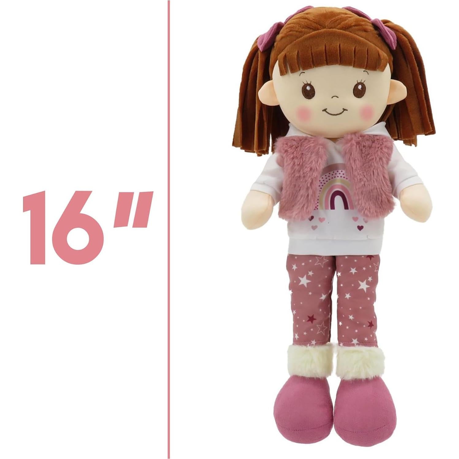 Muñeca de Trapo Personalizada Printualist 40 cm Rosa