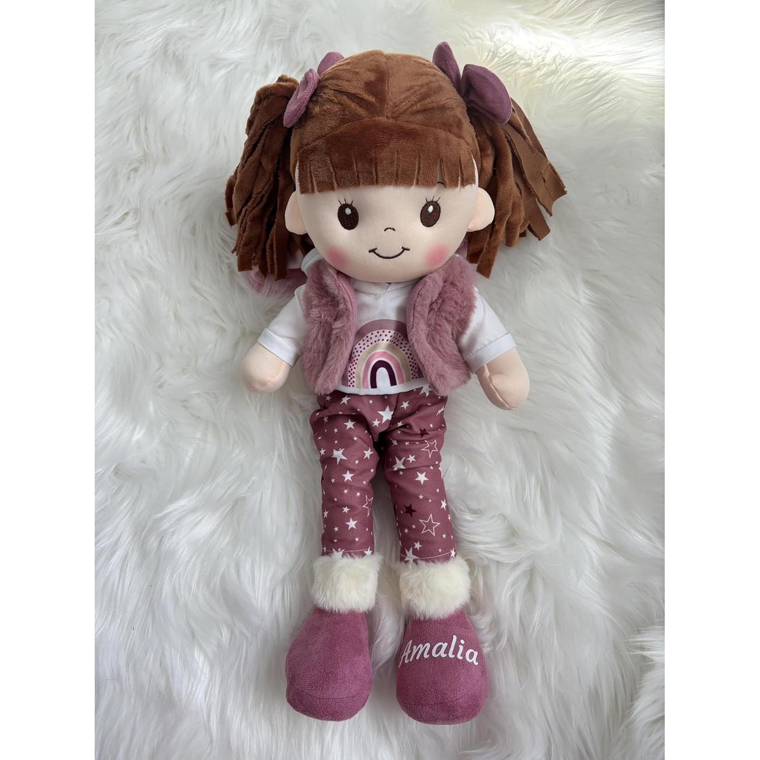 Muñeca de Trapo Personalizada Printualist 40 cm Rosa