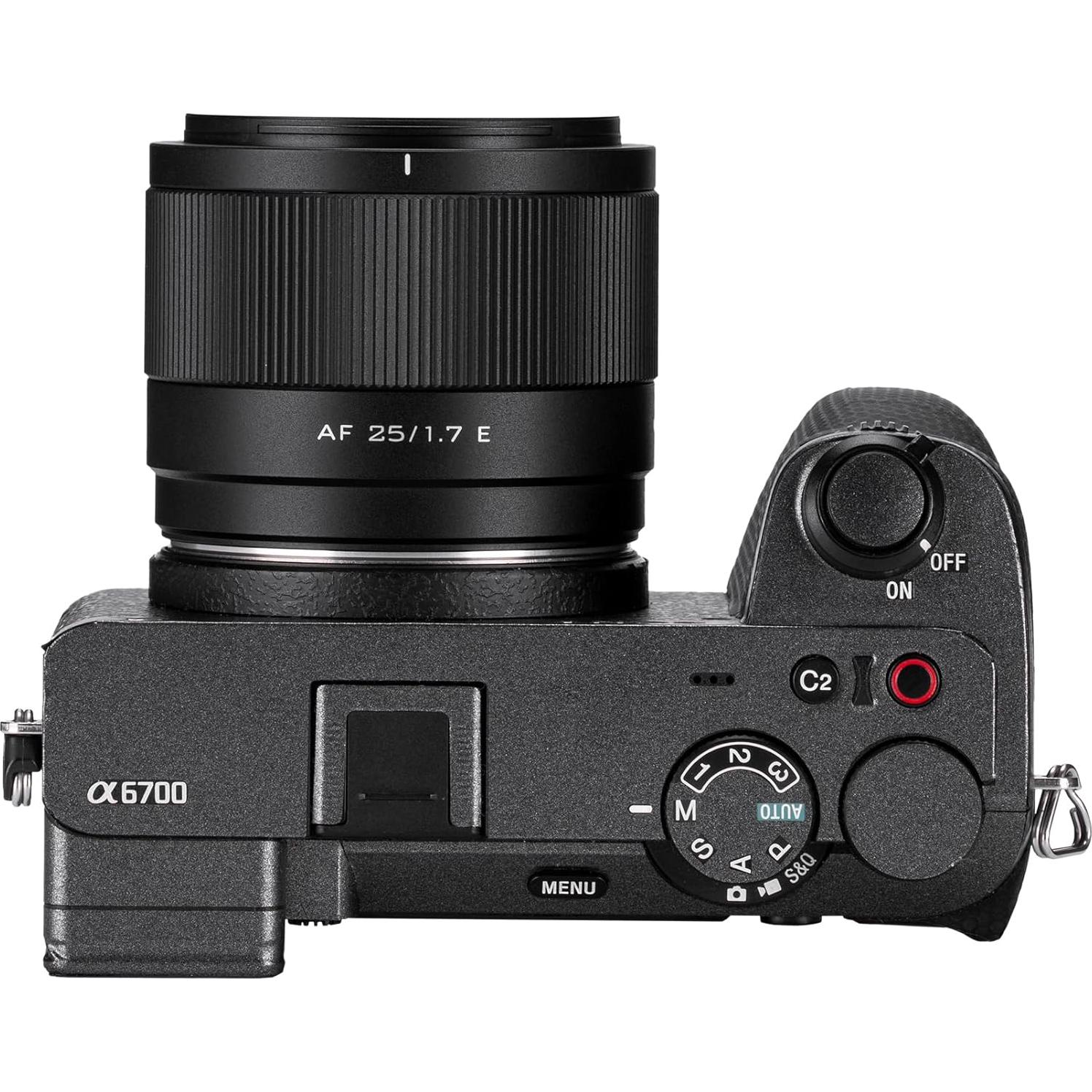 Lente Viltrox 25mm F1.7 E Autoenfoque para Sony E