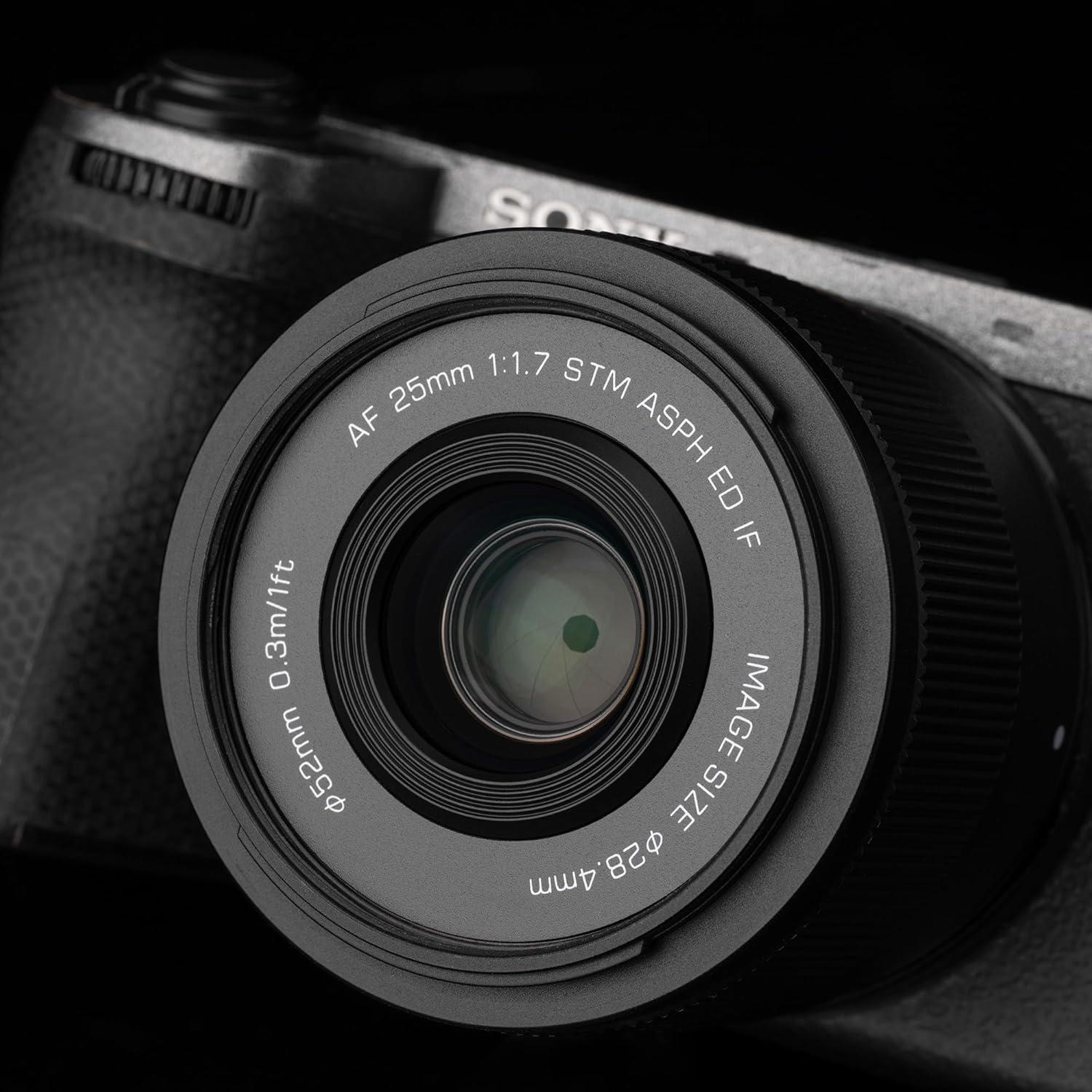 Lente Viltrox 25mm F1.7 E Autoenfoque para Sony E