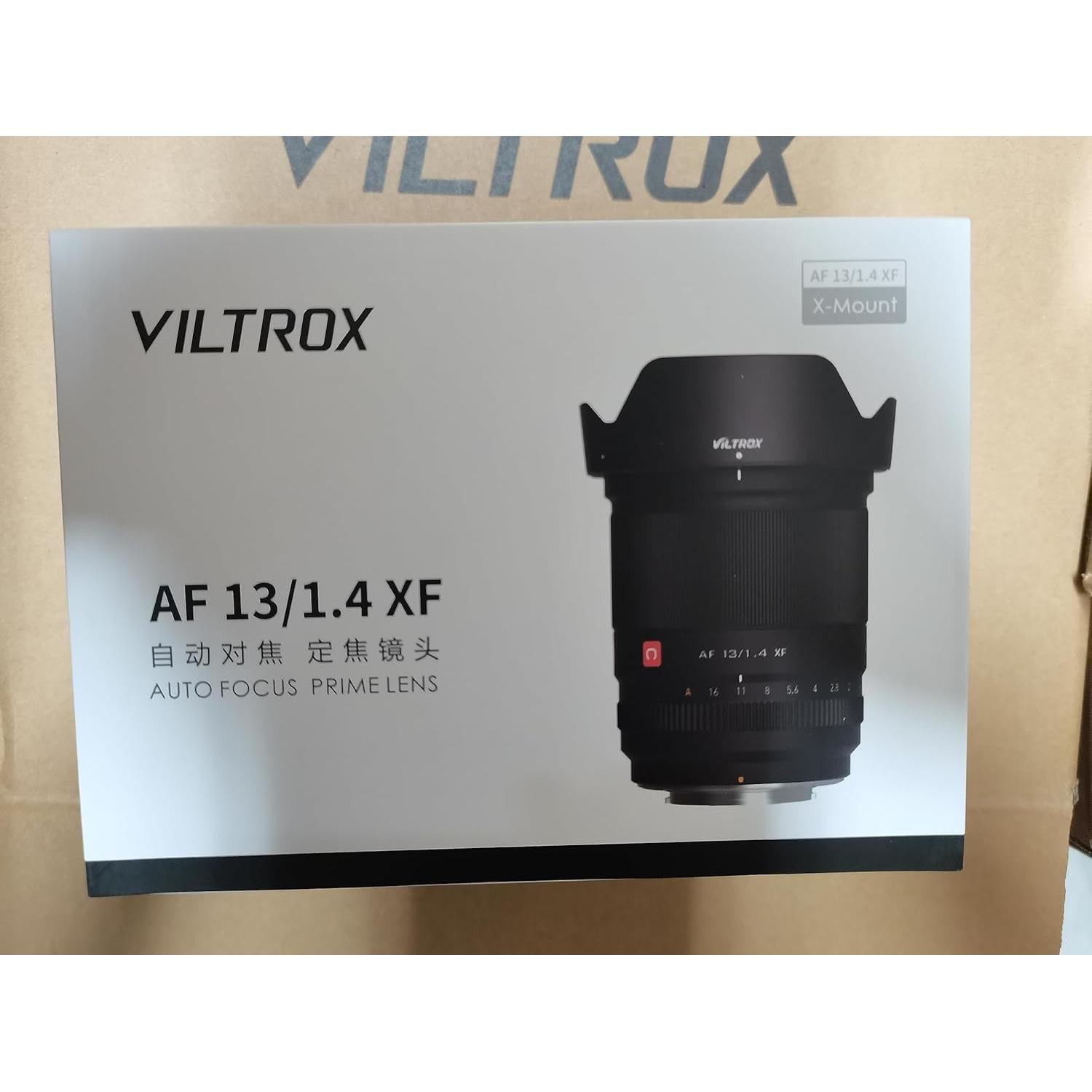 Lente VILTROX AF 13mm F1.4 XF para Fujifilm APS-C