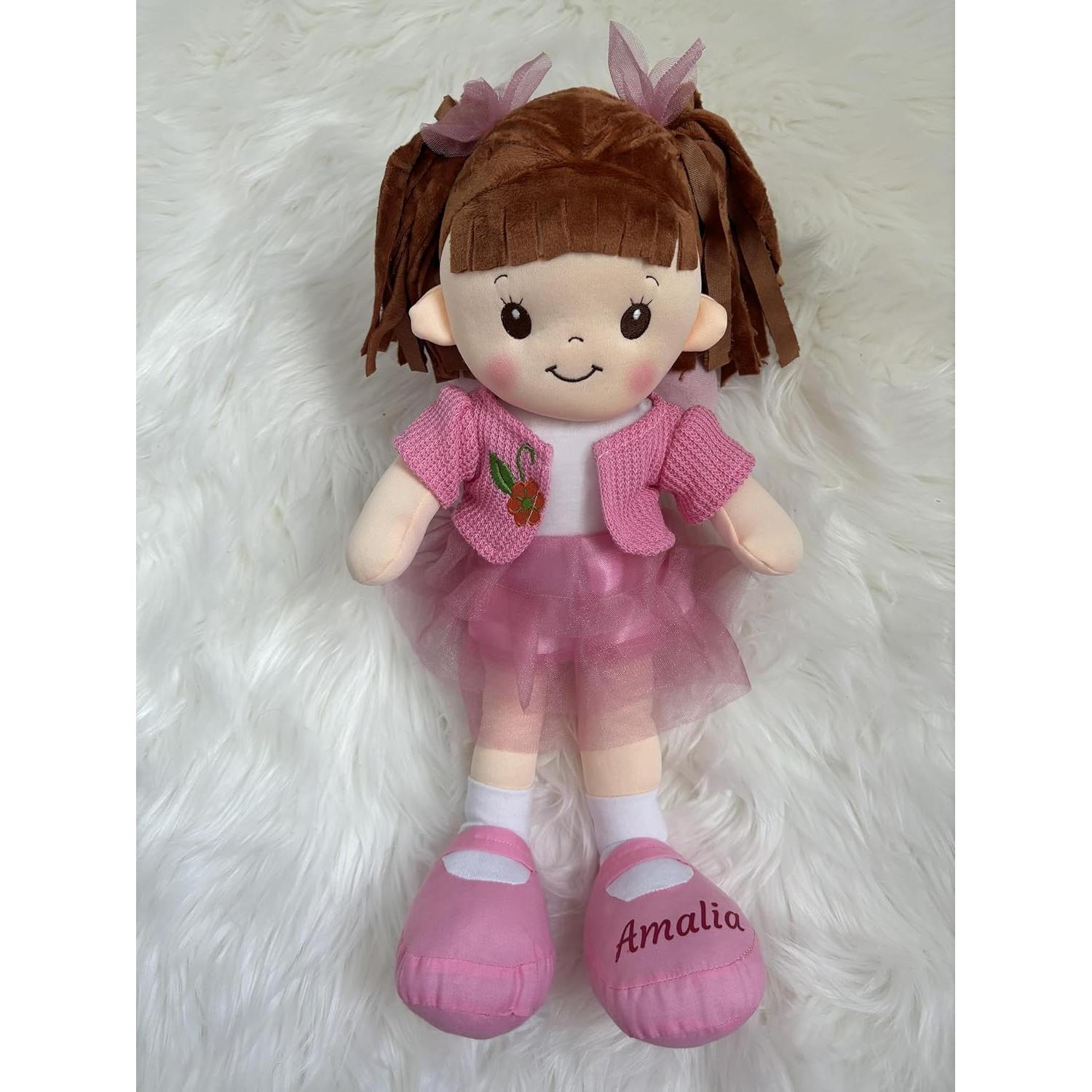 Muñeca de Trapo Personalizada Printualist 40 cm Rosa