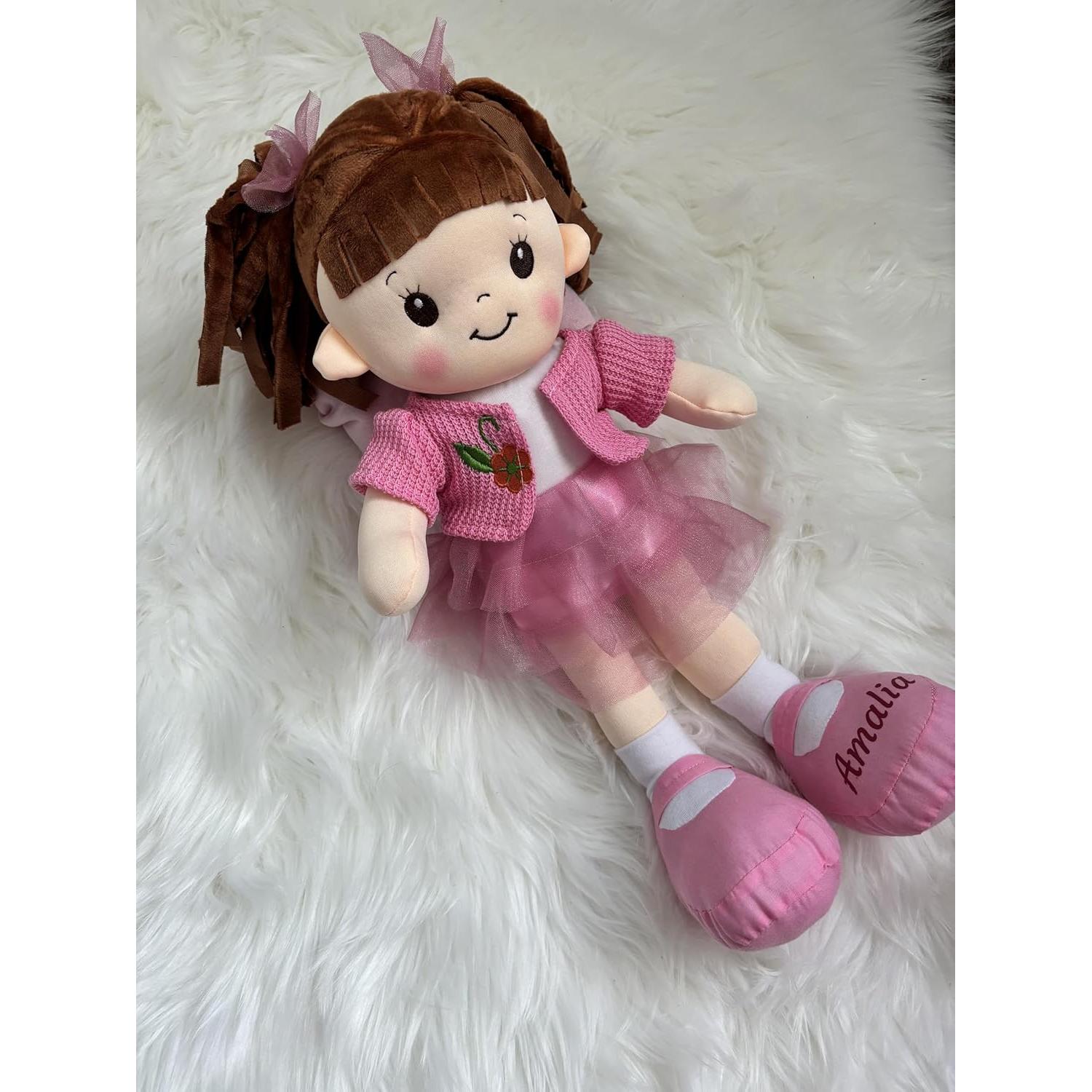 Muñeca de Trapo Personalizada Printualist 40 cm Rosa
