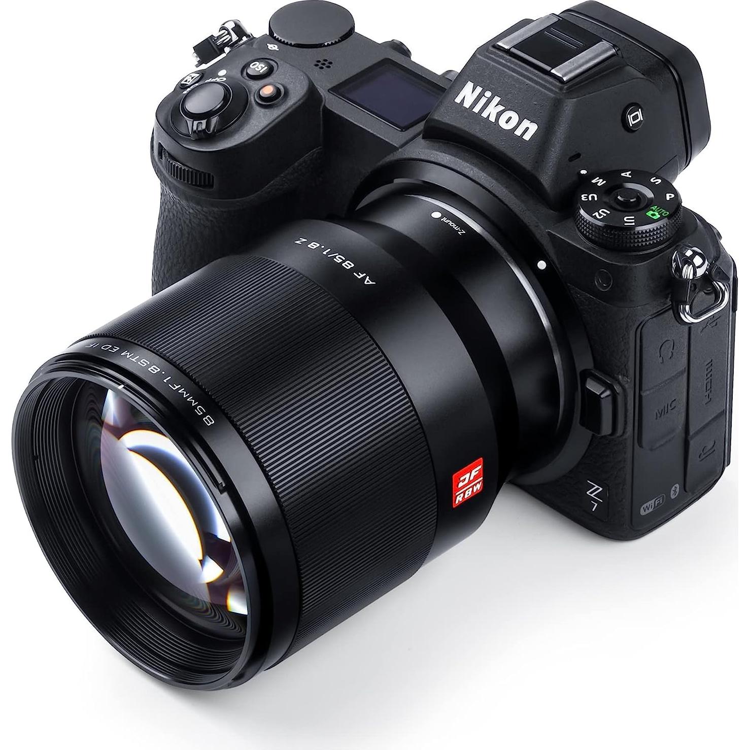 Lente VILTROX 85mm f/1.8 STM Autofocus para Nikon Z
