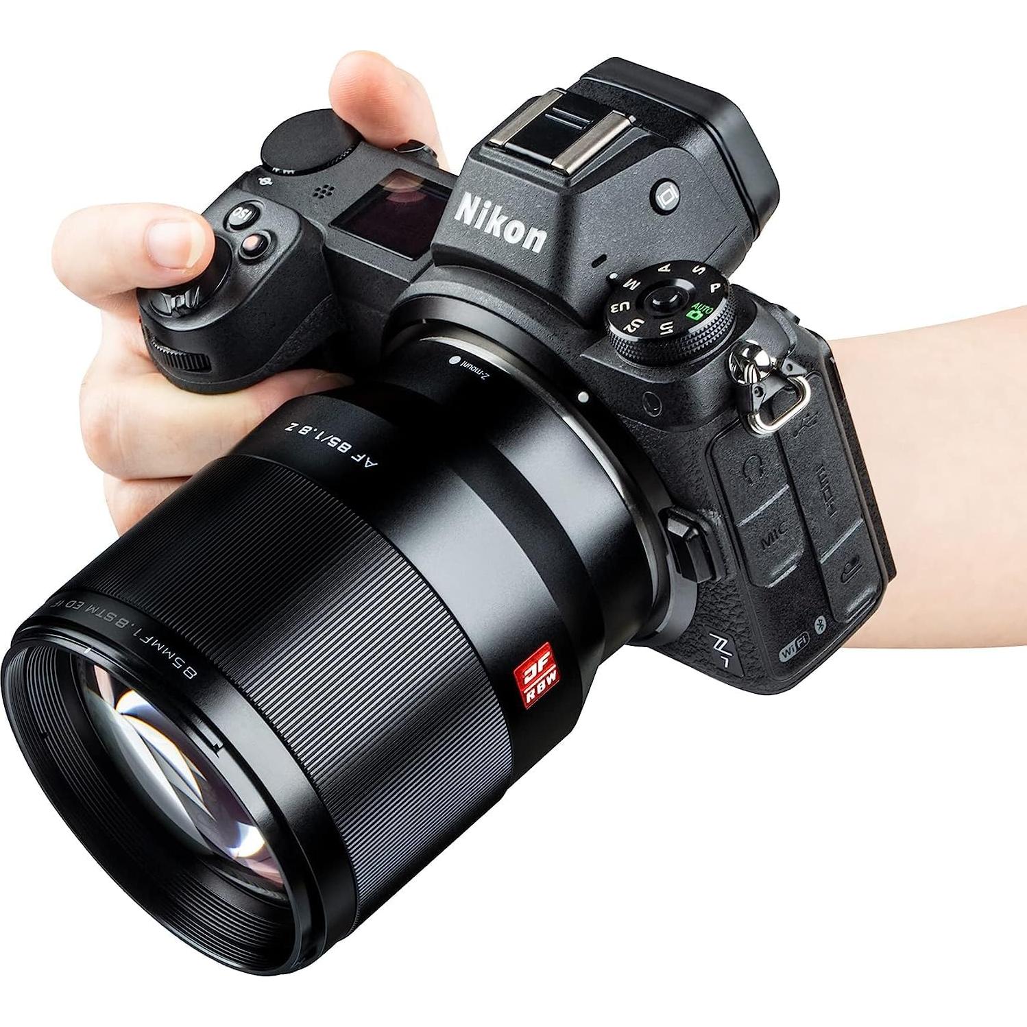 Lente VILTROX 85mm f/1.8 STM Autofocus para Nikon Z