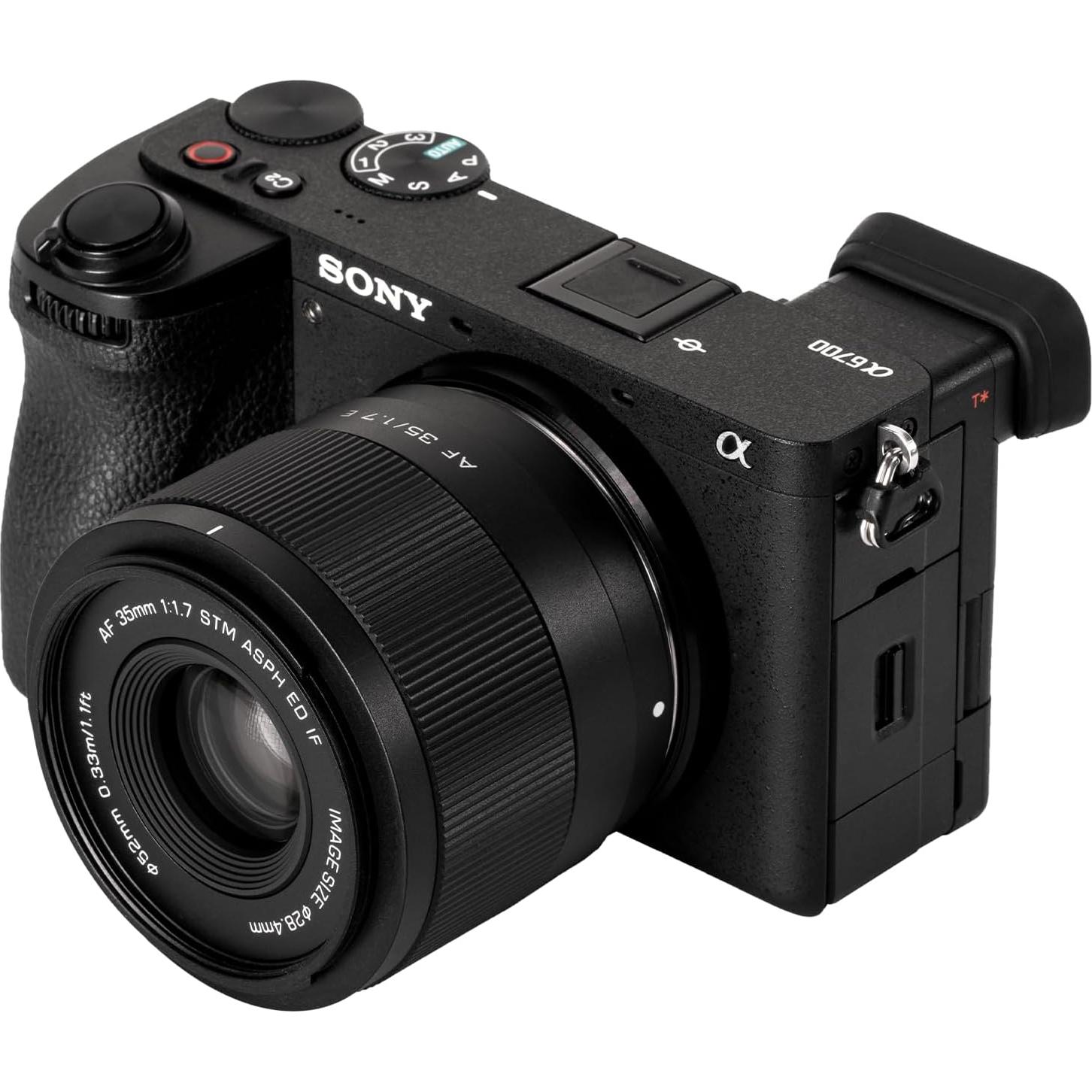 Lente VILTROX 35mm F1.7 Auto Enfoque E-Mount para Sony