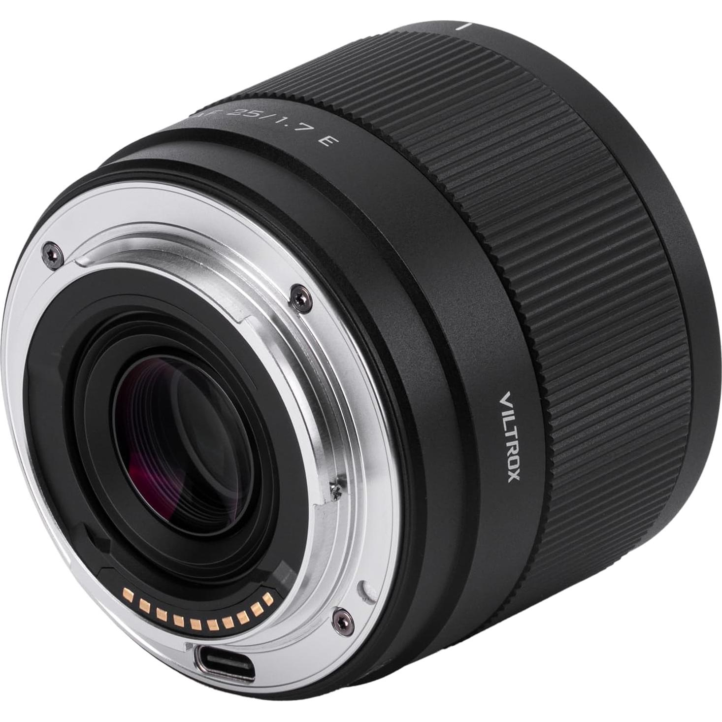 Lente VILTROX 25mm F1.7 Montura E Enfoque Automático