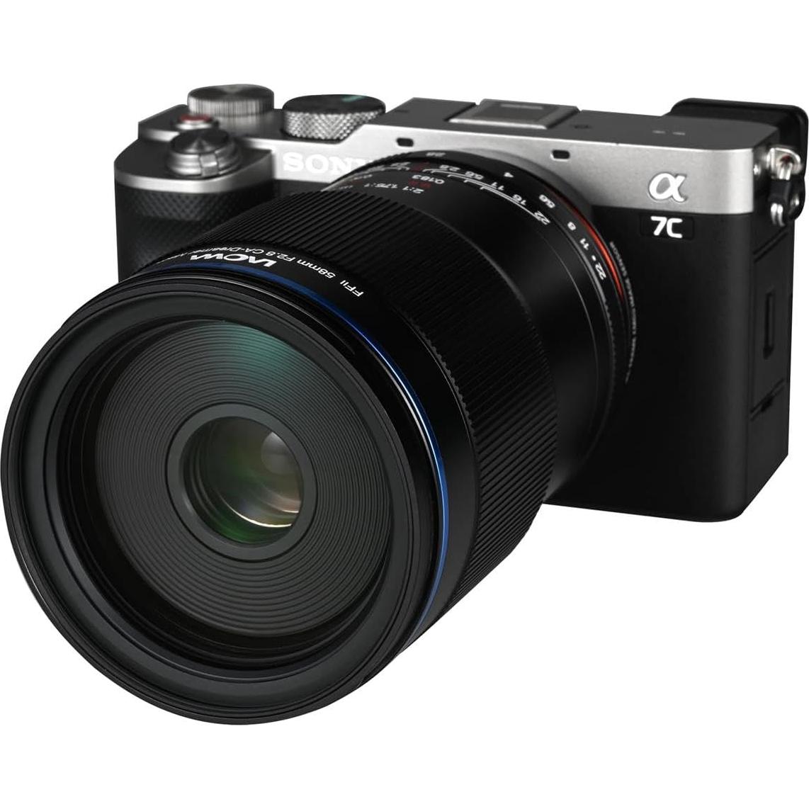 Lente Macro Laowa 58mm f/2.8 2X APO para Sony E