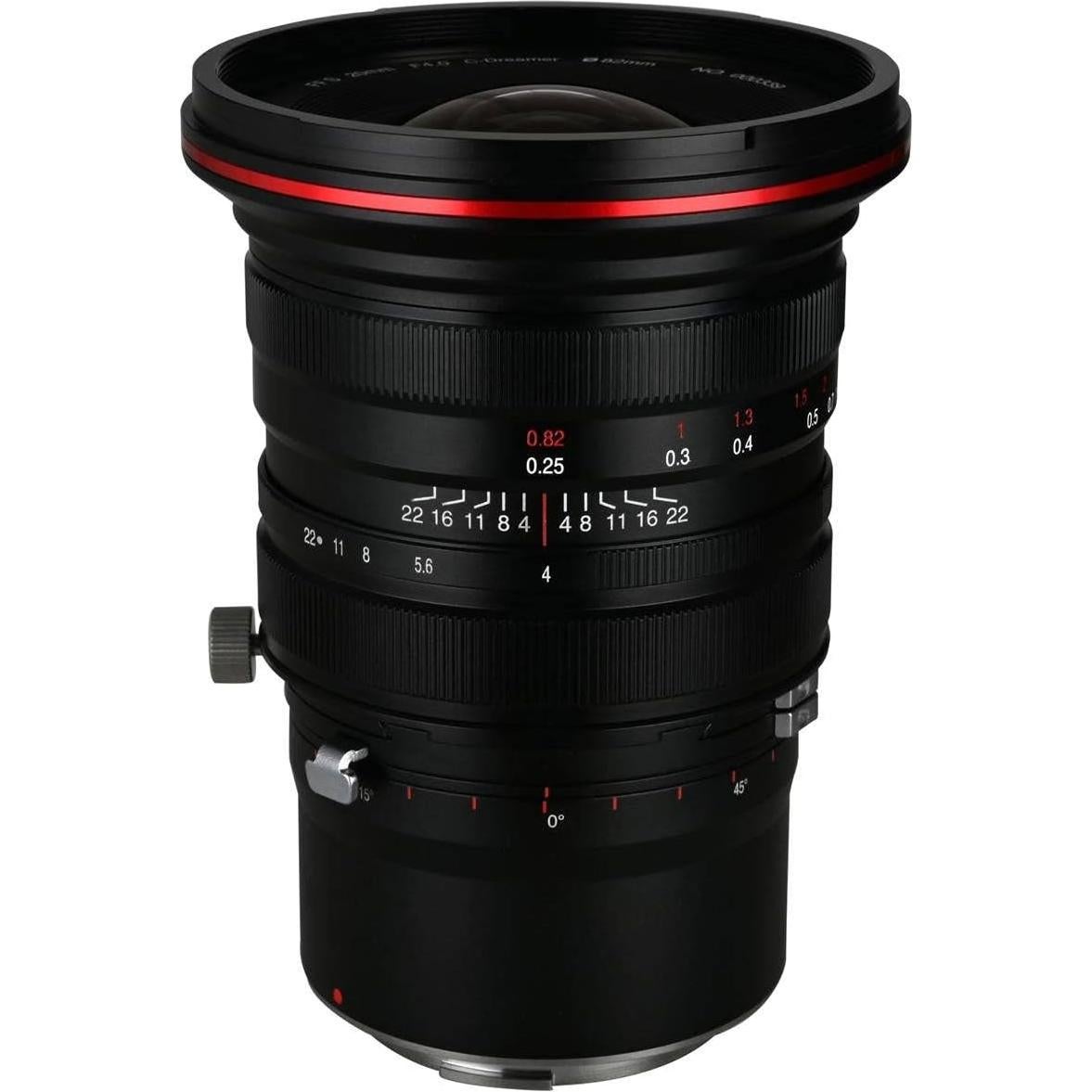 Lente Laowa 20mm f/4 Zero-D Shift para Canon RF - 11mm Desplazamiento