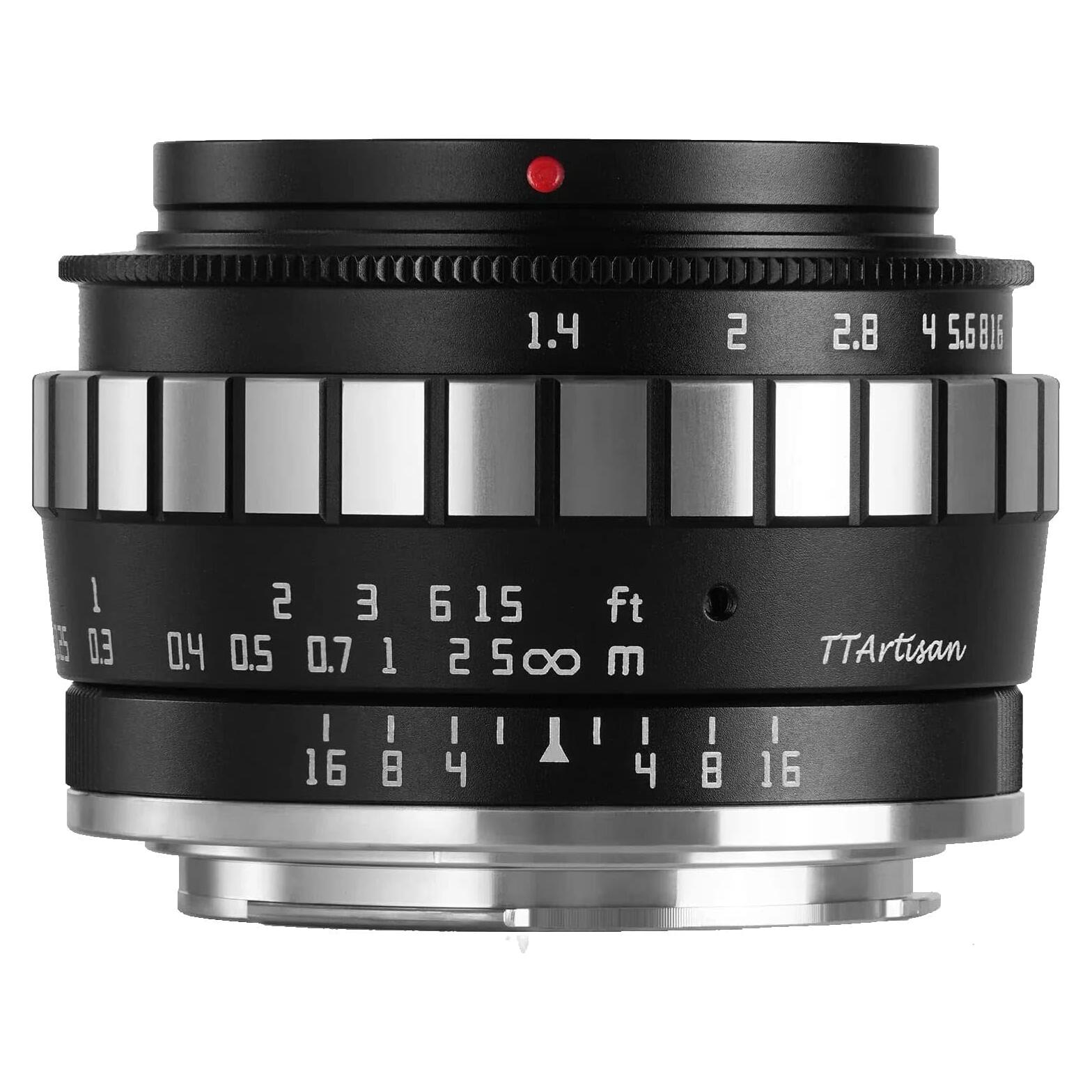 Lente Gran Angular 23mm F1.4 TTArtisan para Fuji X-Mount