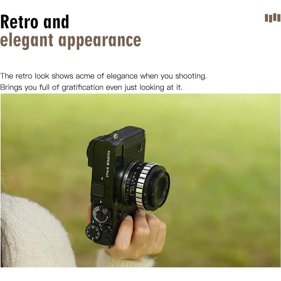 Lente Gran Angular 23mm F1.4 TTArtisan para Fuji X-Mount