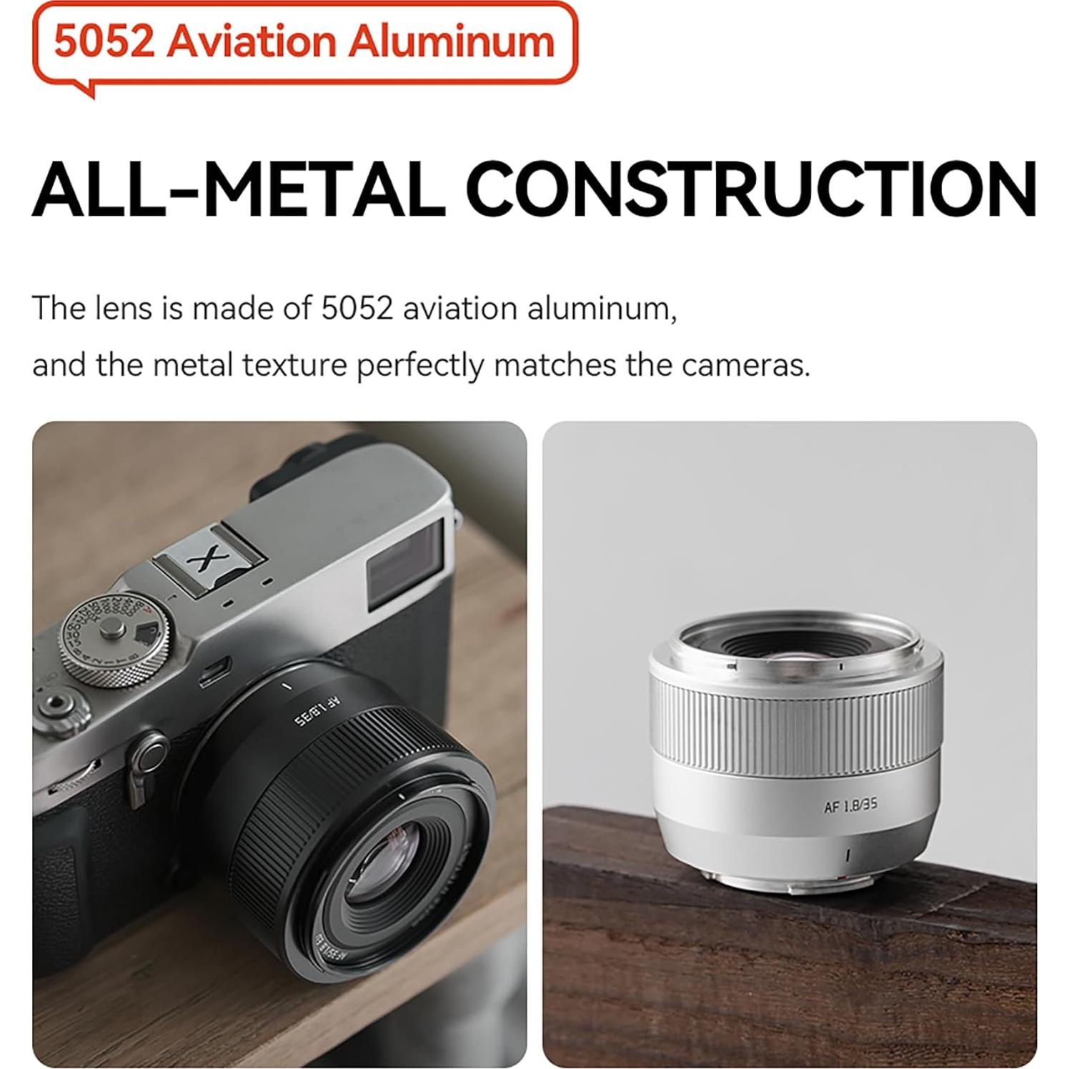 Lente TTArtisan AF 35mm F1.8 II Plata para E-Mount