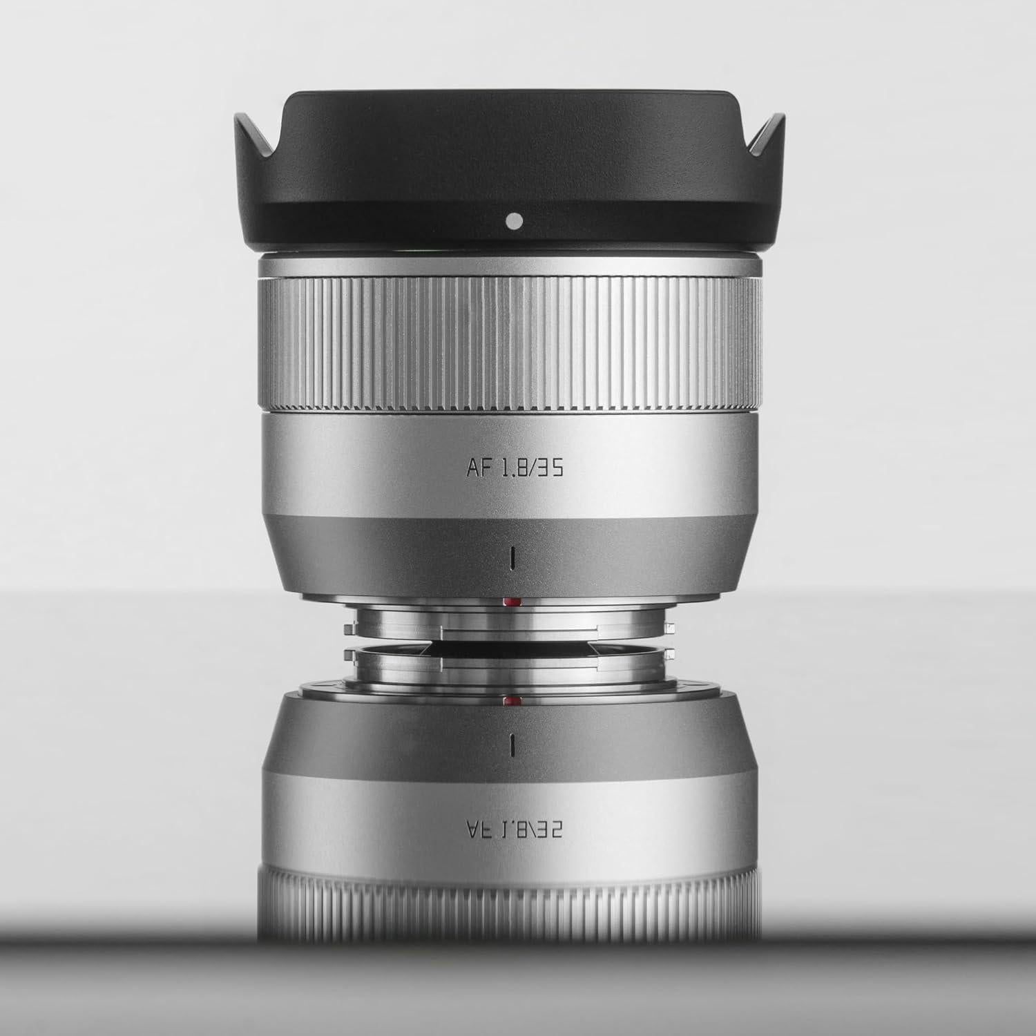 Lente TTArtisan AF 35mm F1.8 II Plata para E-Mount