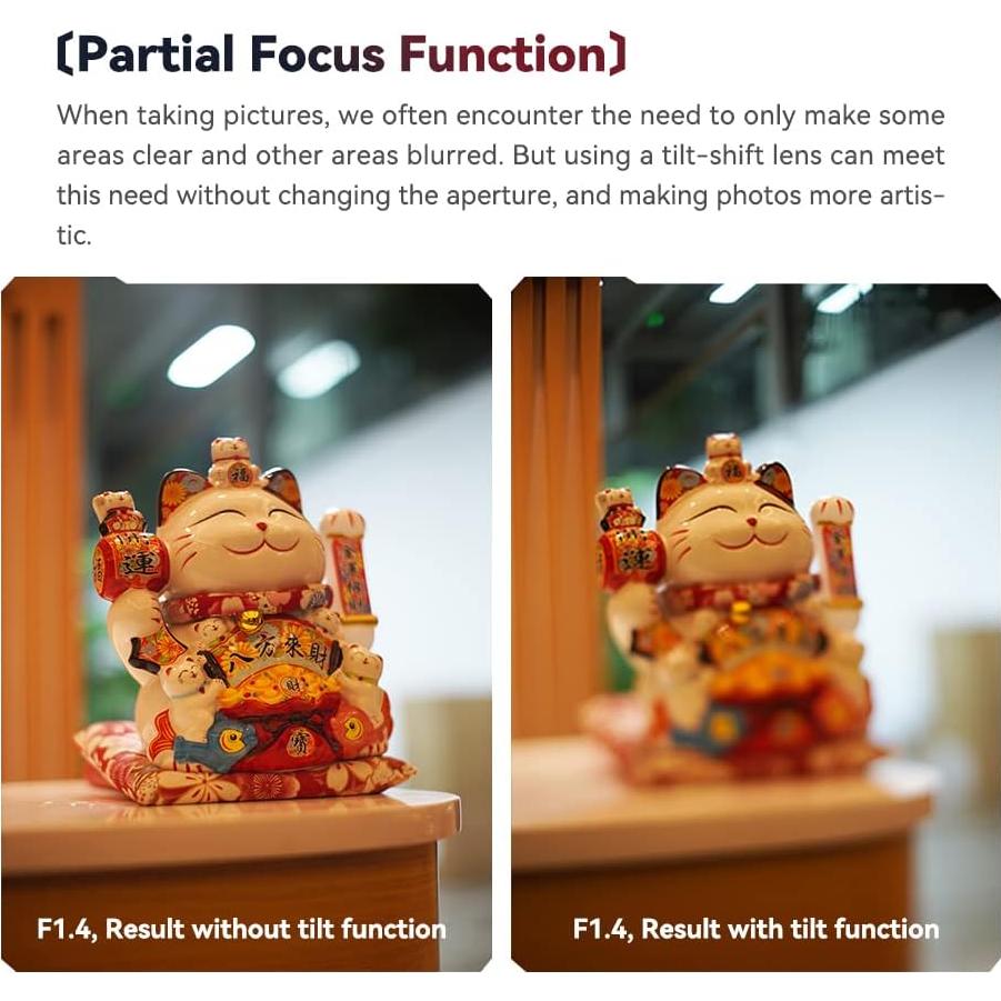 Lente Manual Inclinable TTArtisan 50mm F1.4 para Canon RF